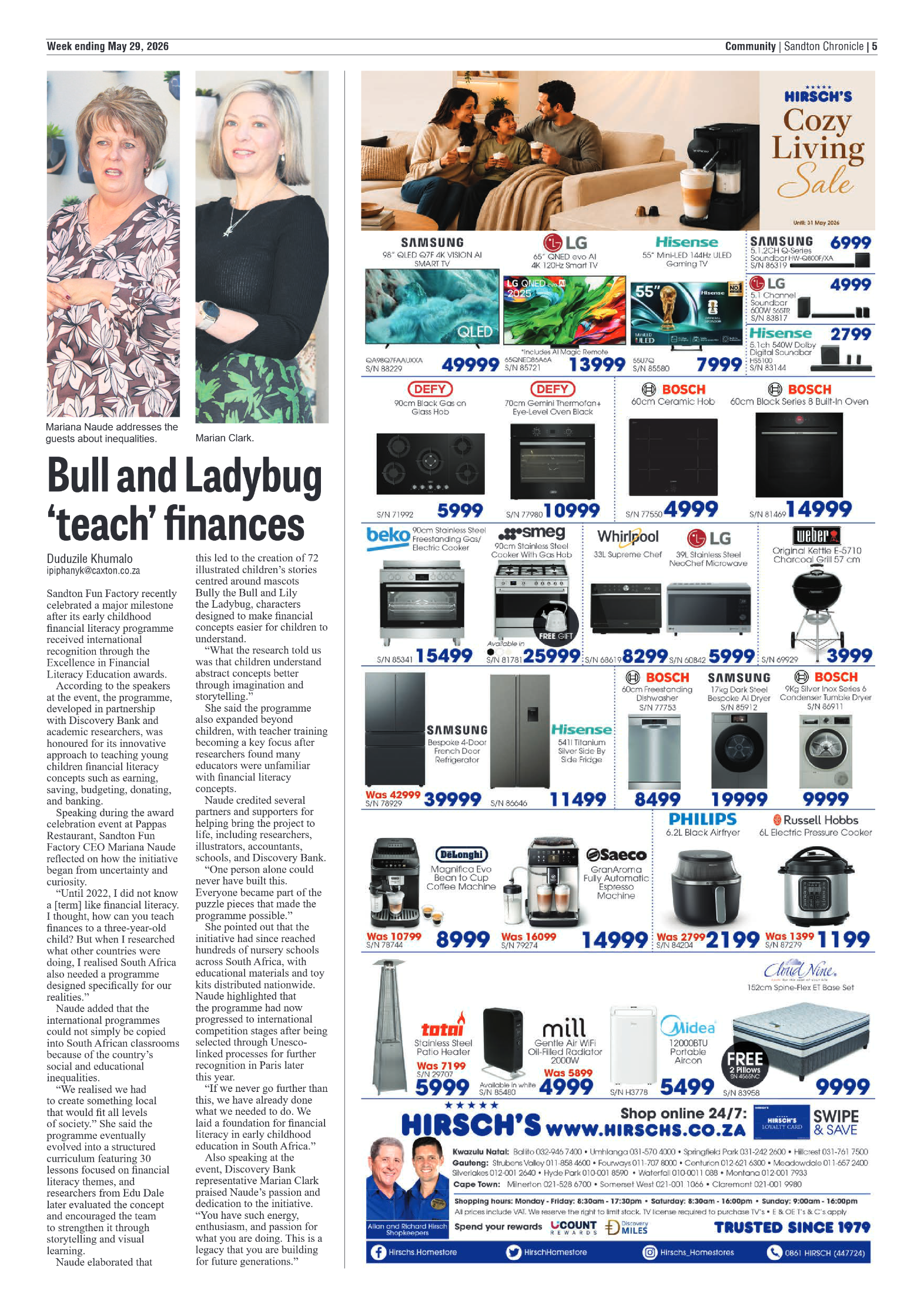 Sandton Chronicle 29 May 2026 page 5