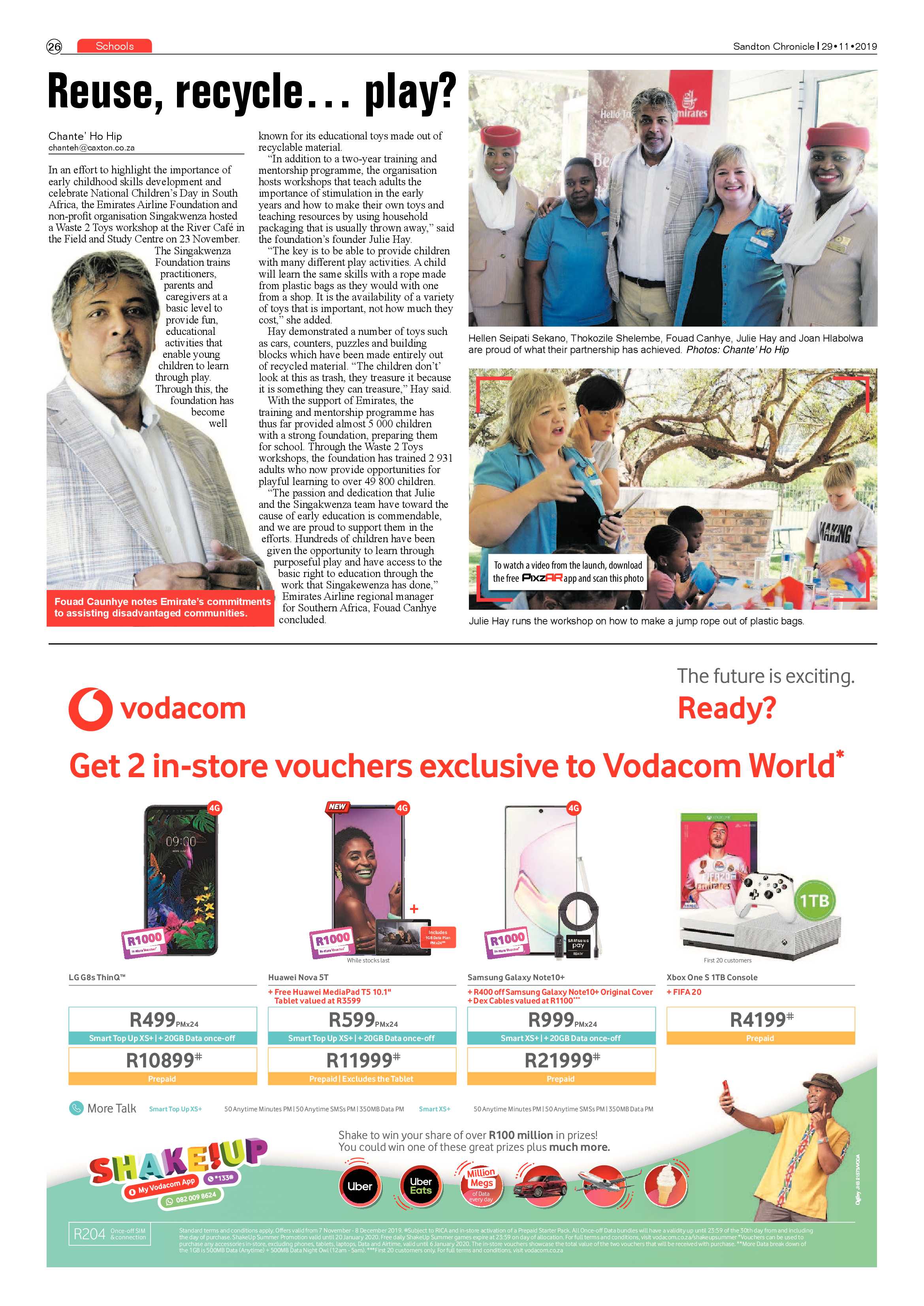 Sandton Chronicle 29 November 2019 page 26