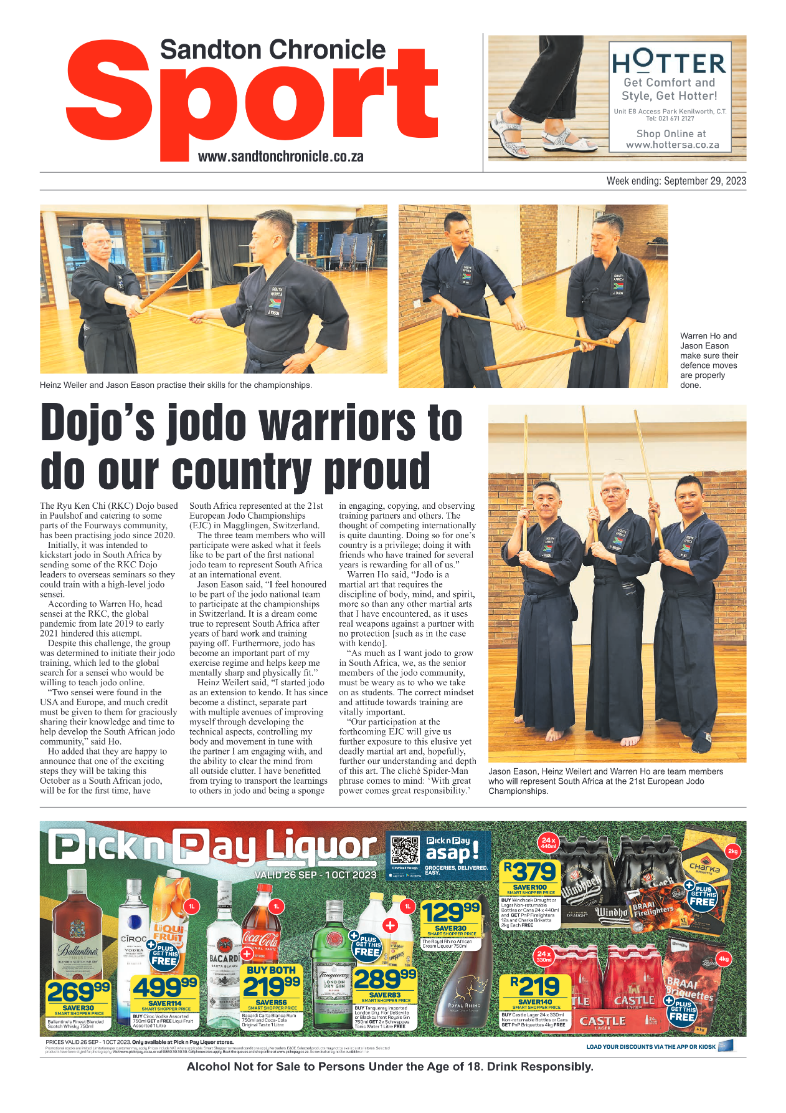 Sandton Chronicle 29 September 2023 page 16
