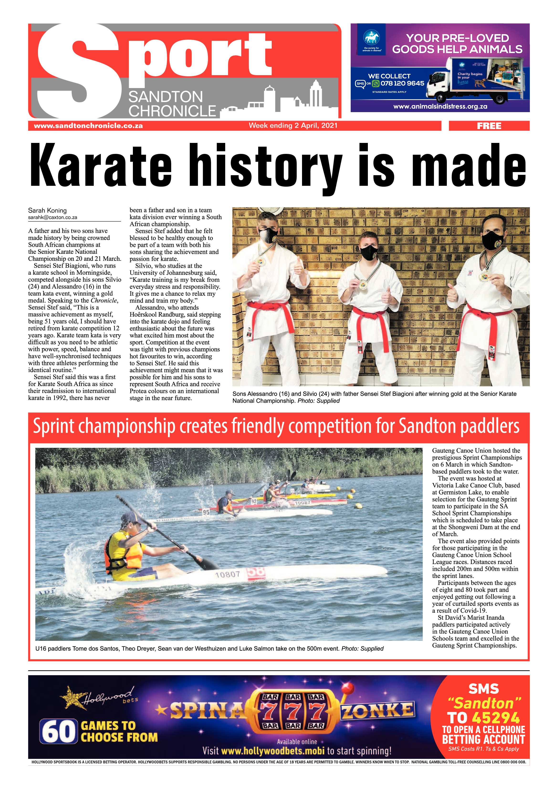 Sandton Chronicle 2 April 2021 page 12