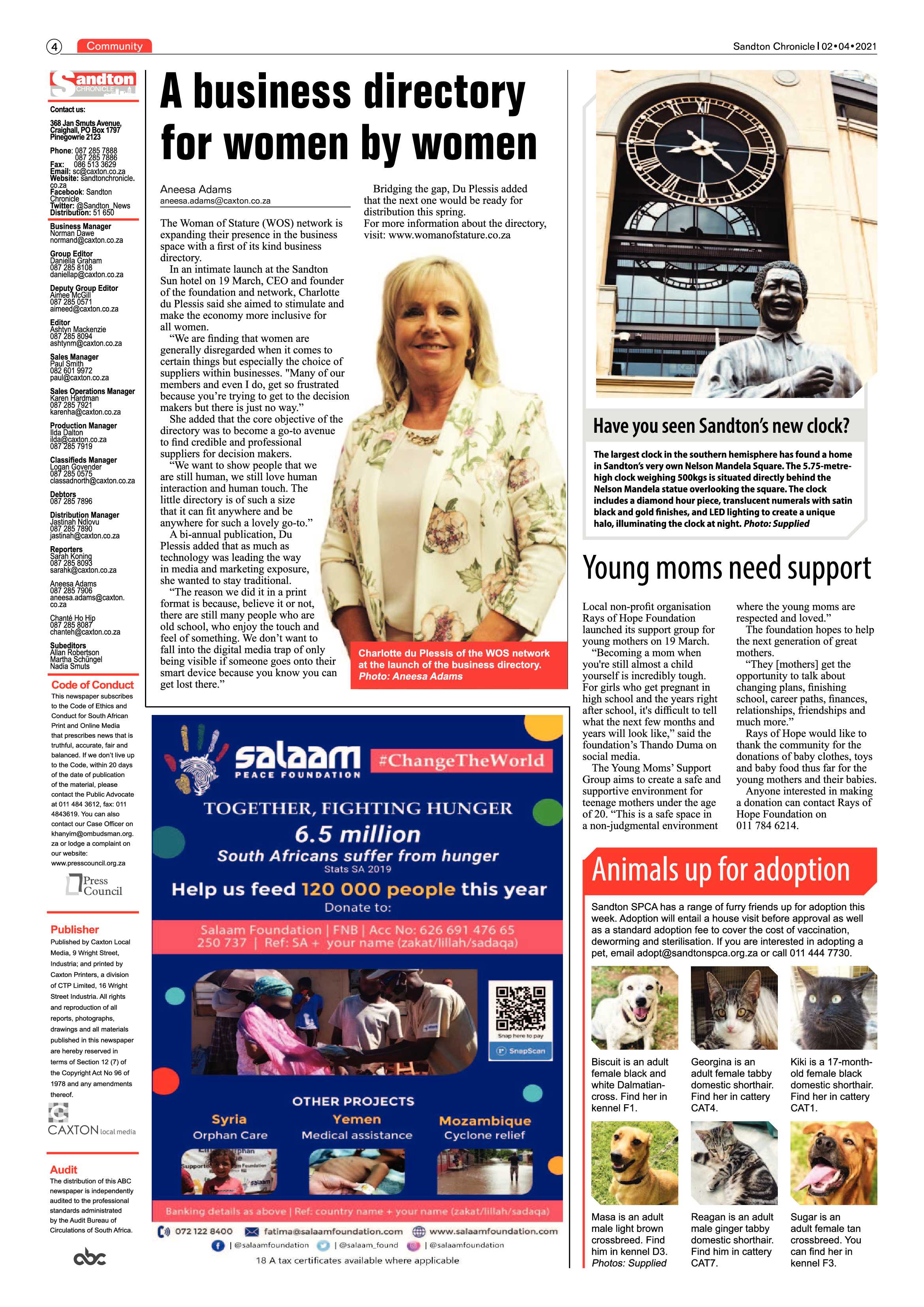 Sandton Chronicle 2 April 2021 page 4