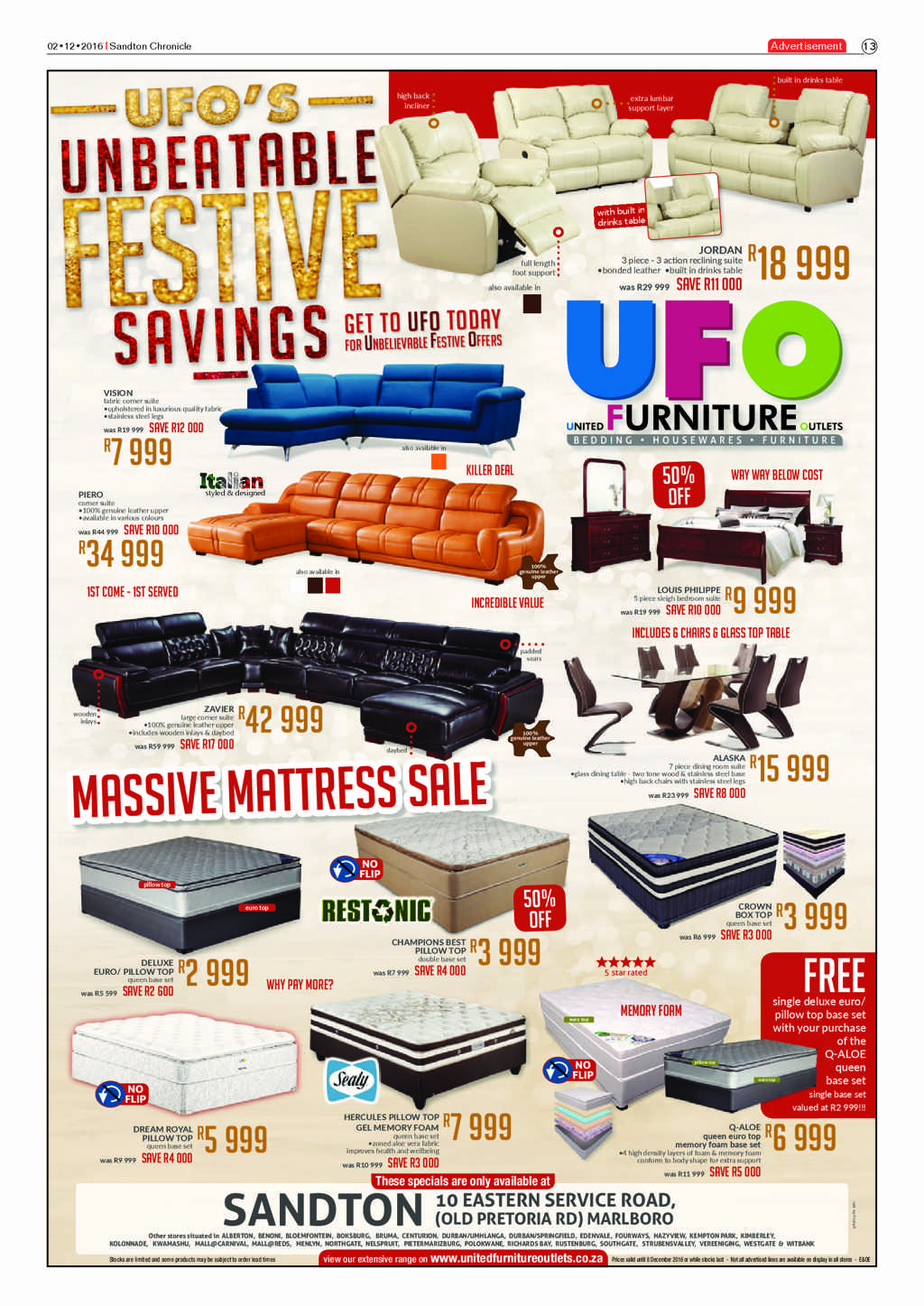 Sandton Chronicle 2 December 2016 page 13