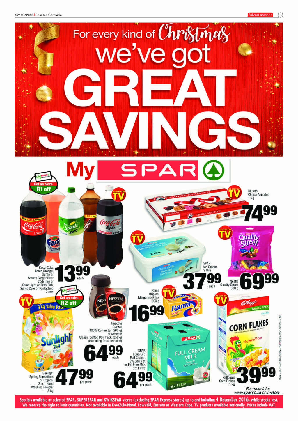 Sandton Chronicle 2 December 2016 page 29