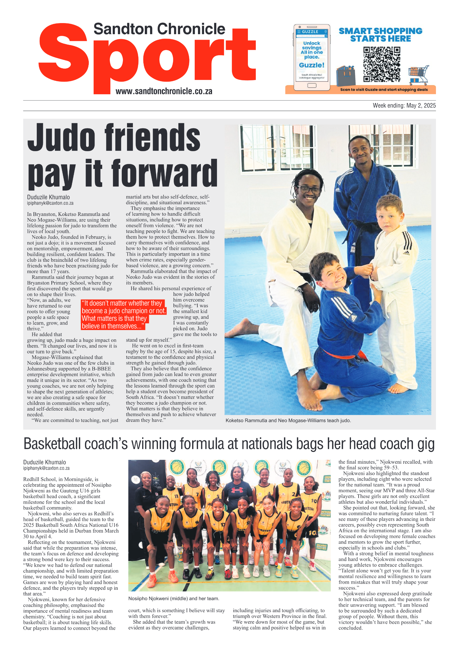 Sandton Chronicle 2 May 2025 page 10