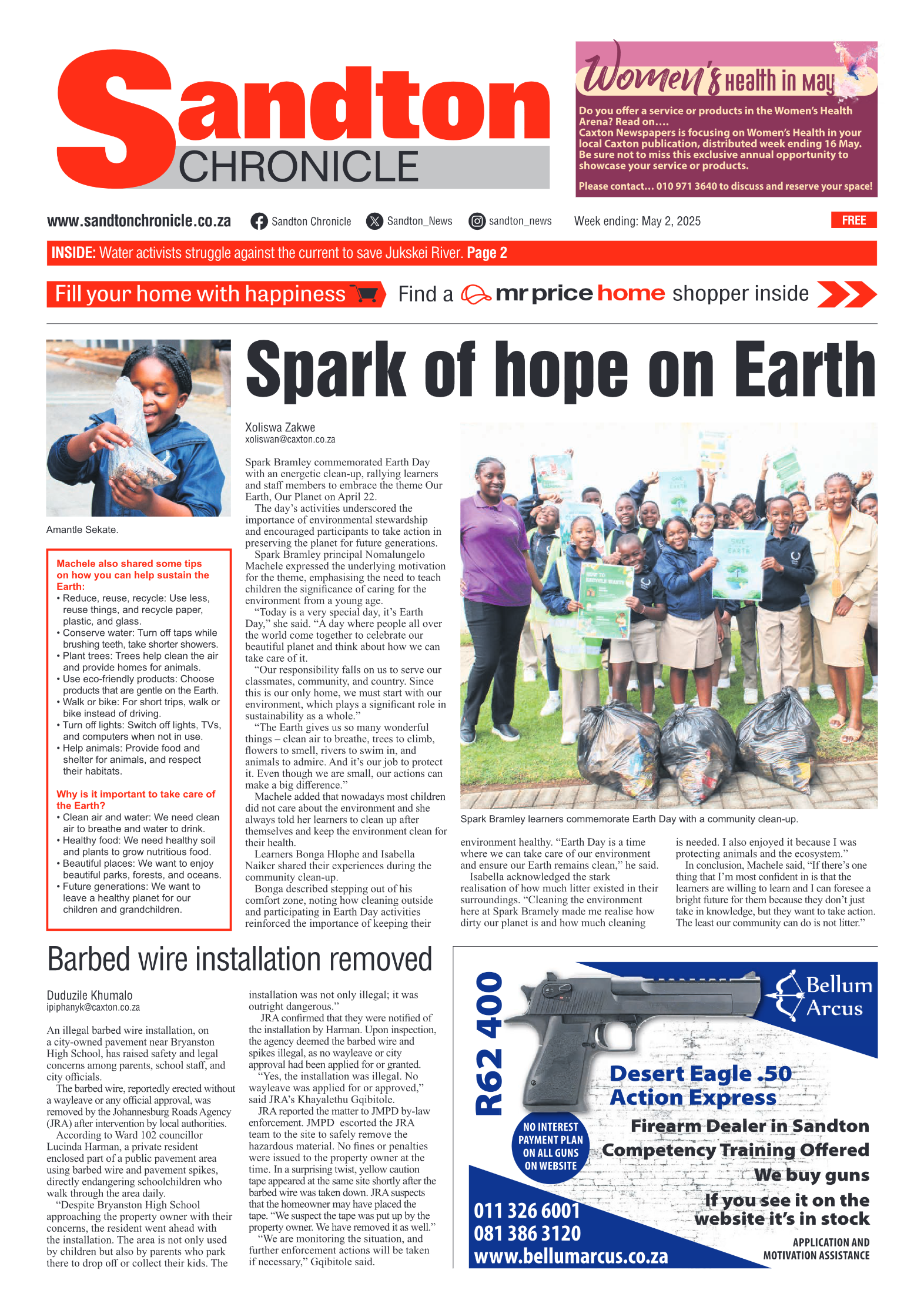Sandton Chronicle 2 May 2025 page 3