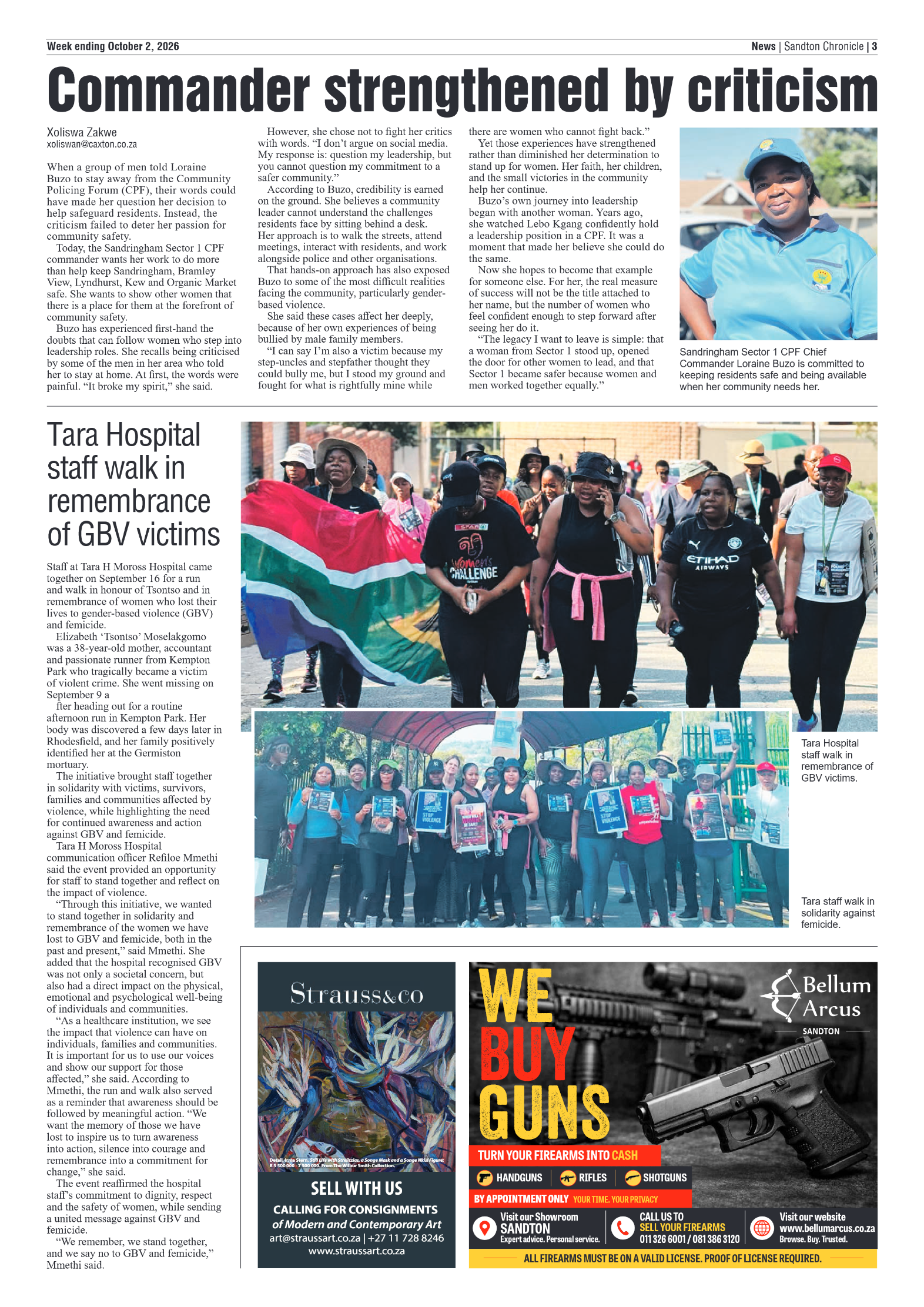 Sandton Chronicle 2 October 2026 page 3