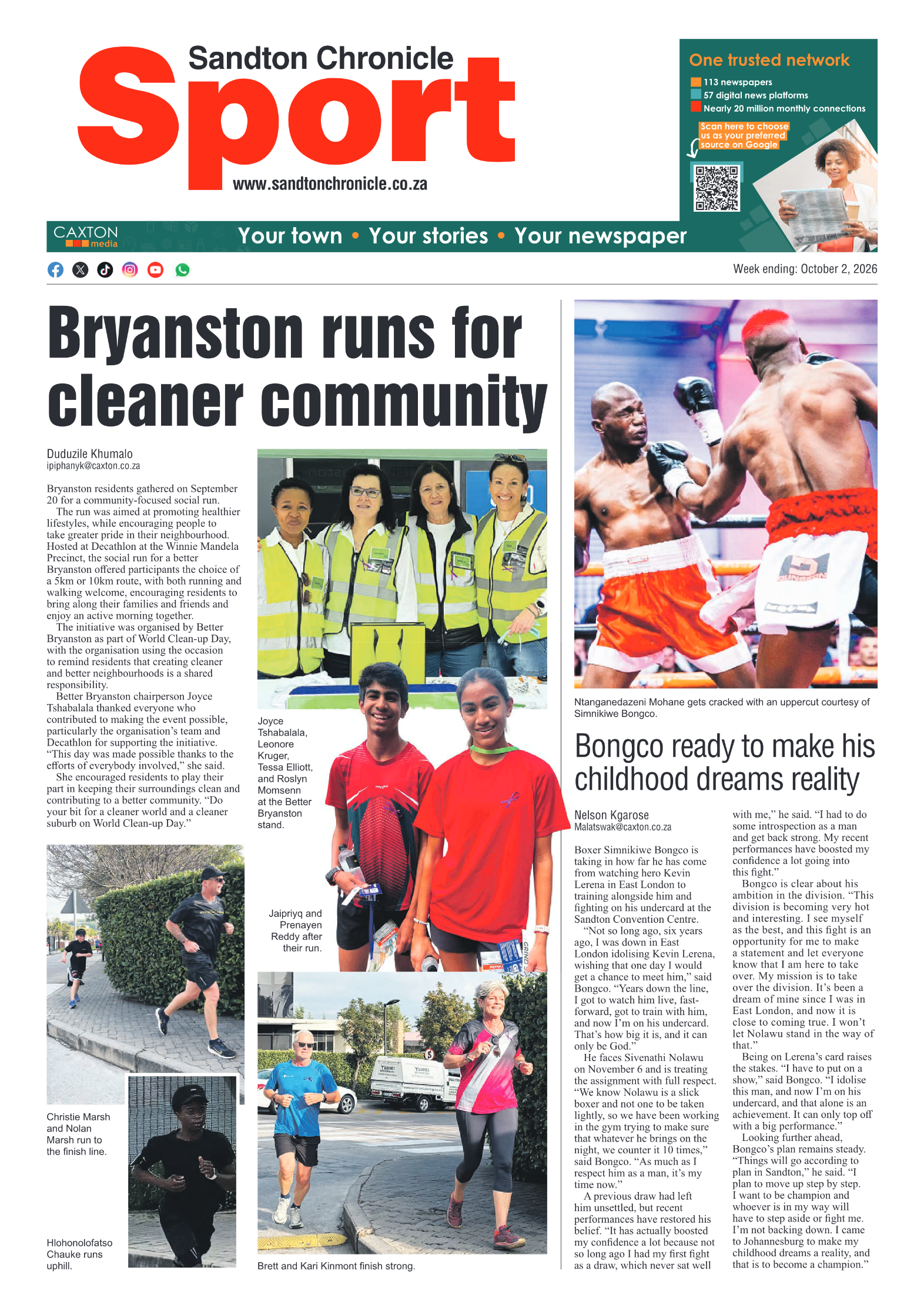 Sandton Chronicle 2 October 2026 page 8