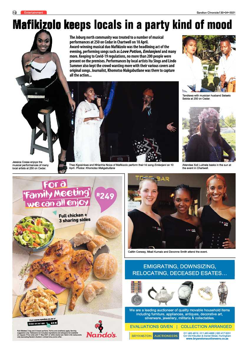 Sandton Chronicle 30 April 2021 page 12