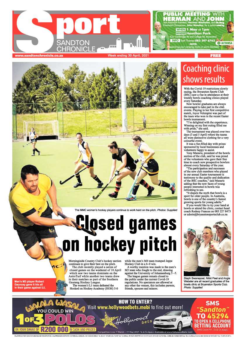 Sandton Chronicle 30 April 2021 page 16