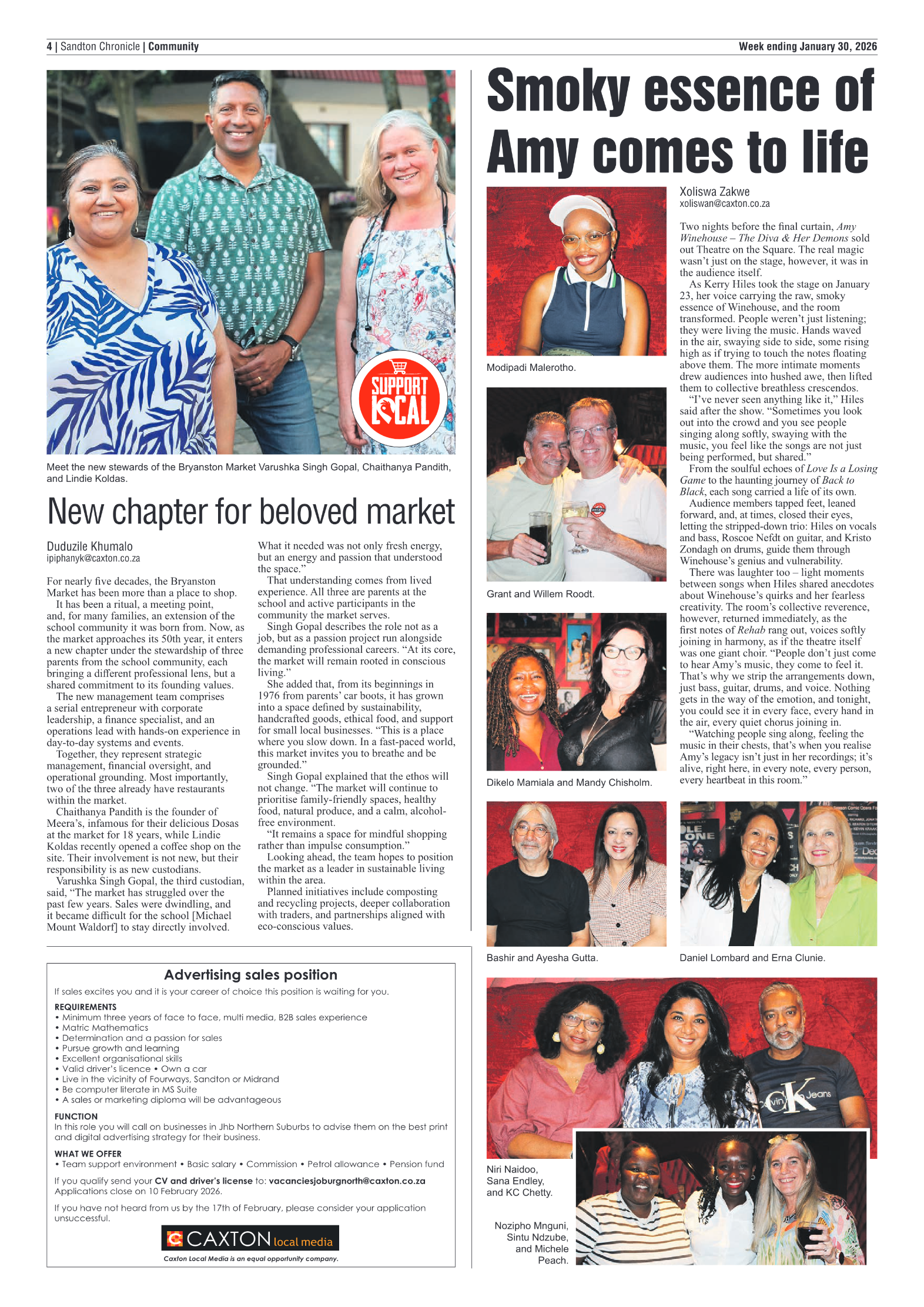 Sandton Chronicle 30 January 2026 page 4