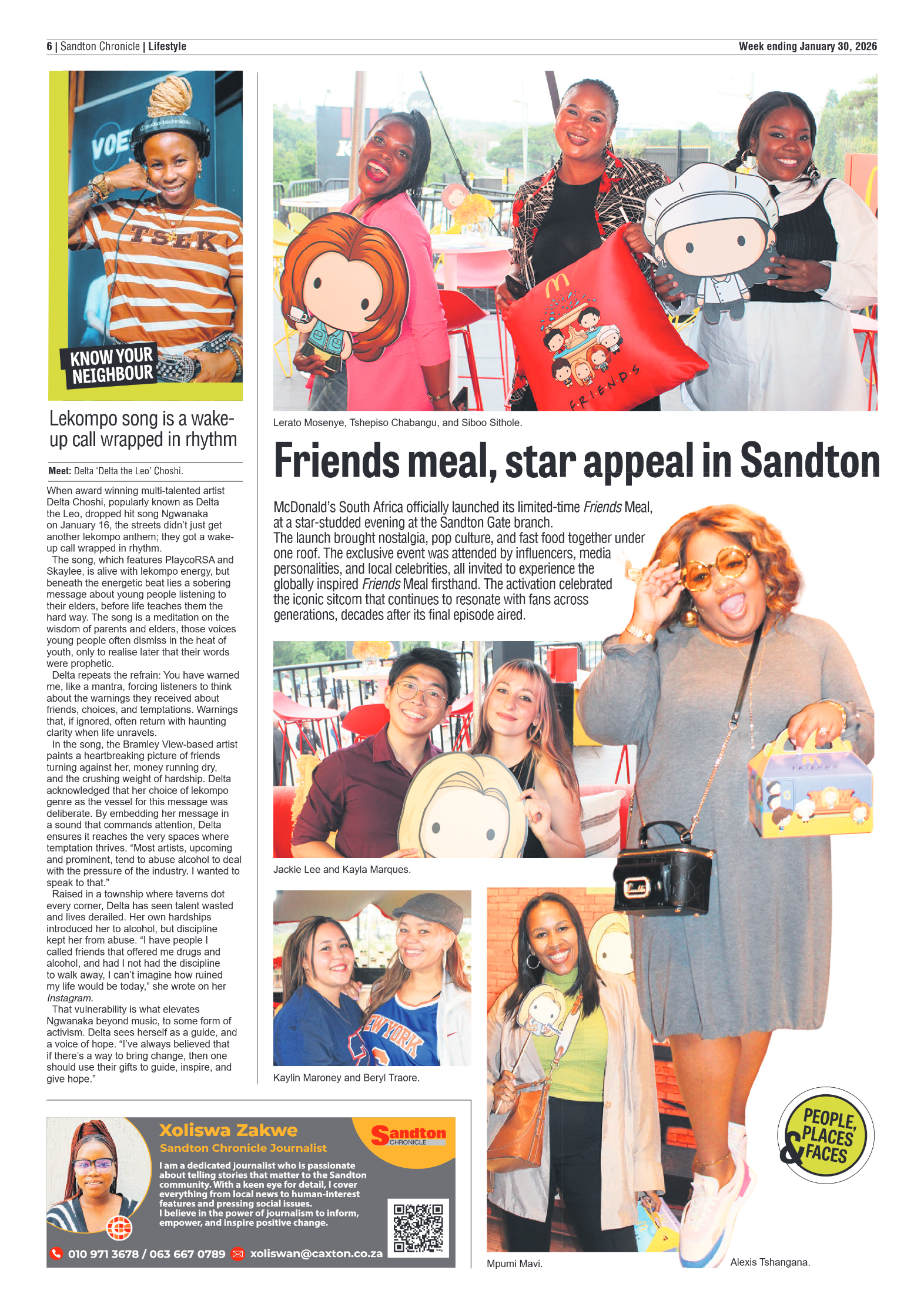 Sandton Chronicle 30 January 2026 page 6