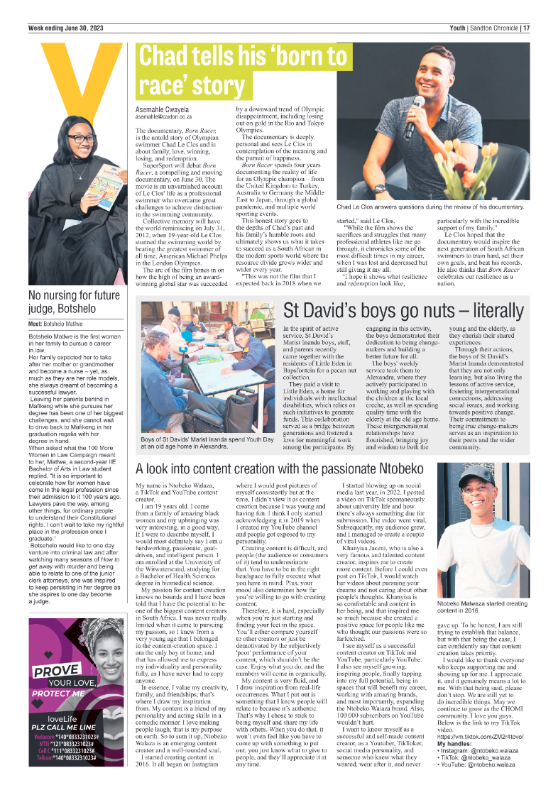 Sandton Chronicle 30 June 2023 page 17