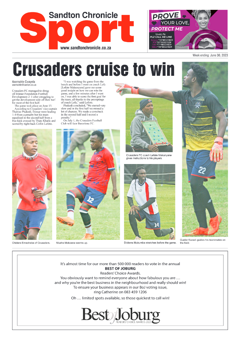 Sandton Chronicle 30 June 2023 page 20