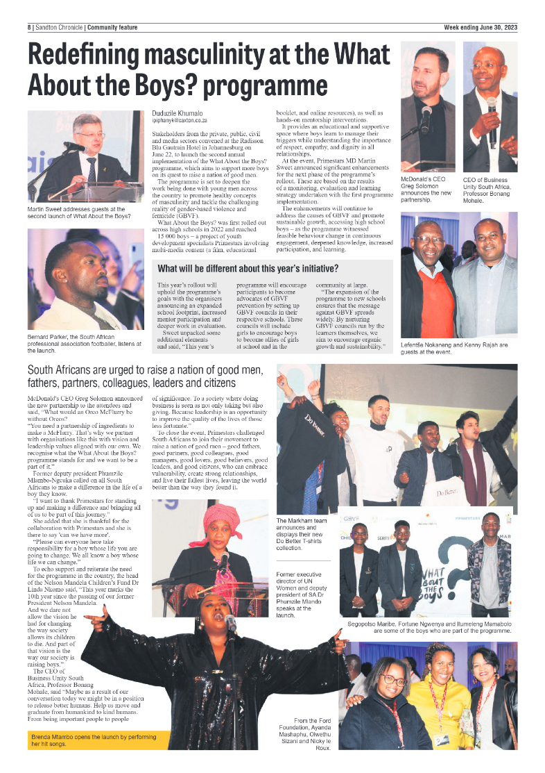 Sandton Chronicle 30 June 2023 page 8