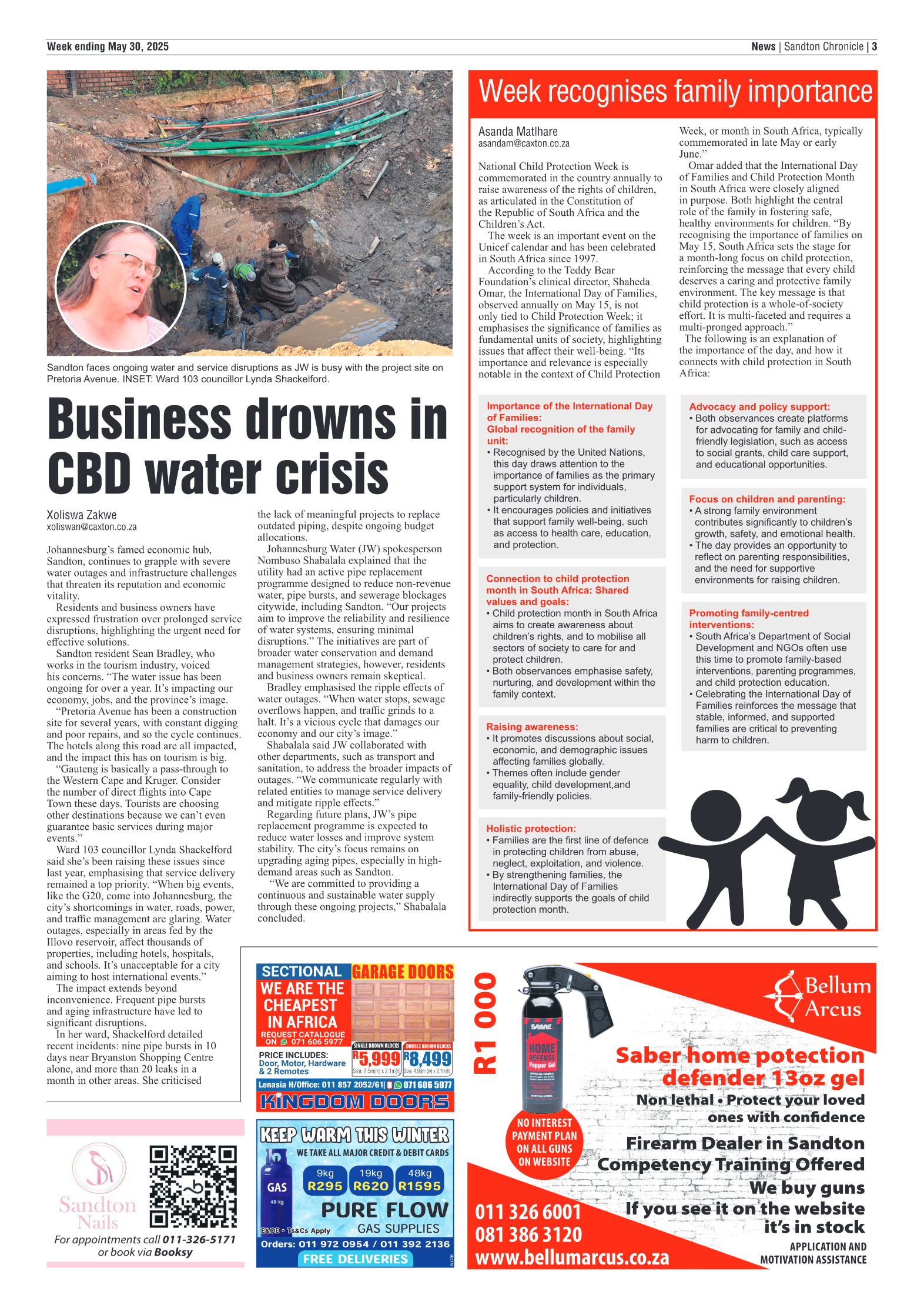 Sandton Chronicle 30 May 2025 page 3