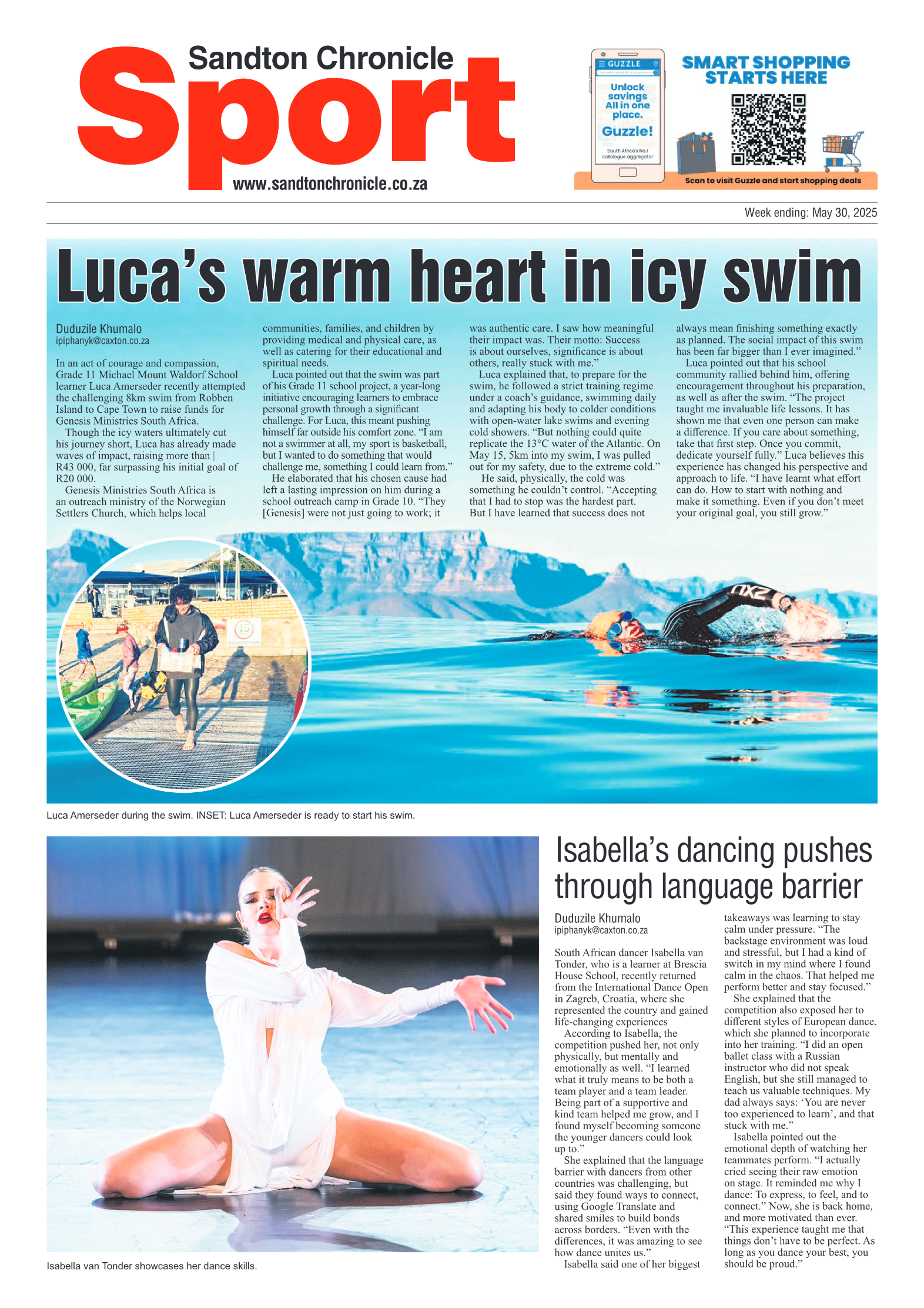Sandton Chronicle 30 May 2025 page 8