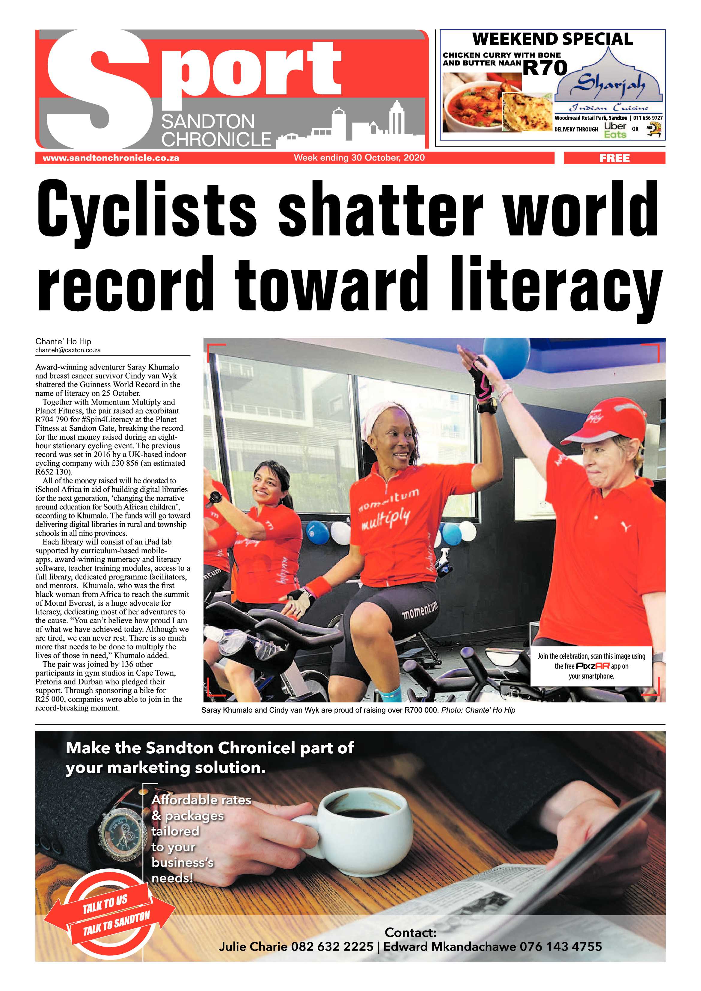 Sandton Chronicle 30 October 2020 page 20