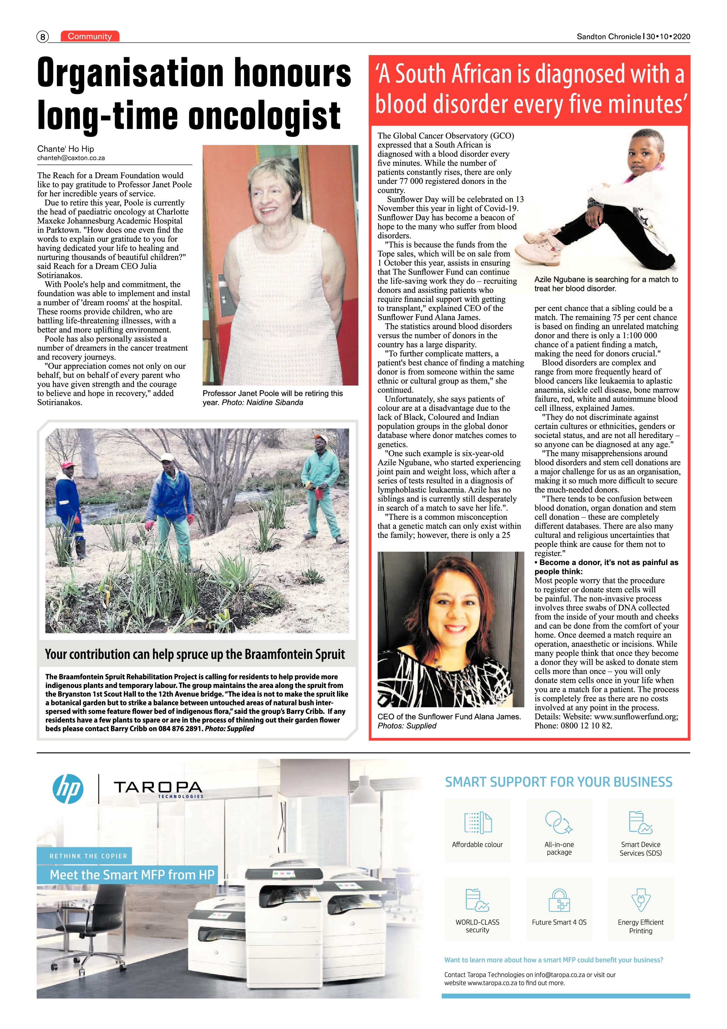 Sandton Chronicle 30 October 2020 page 8