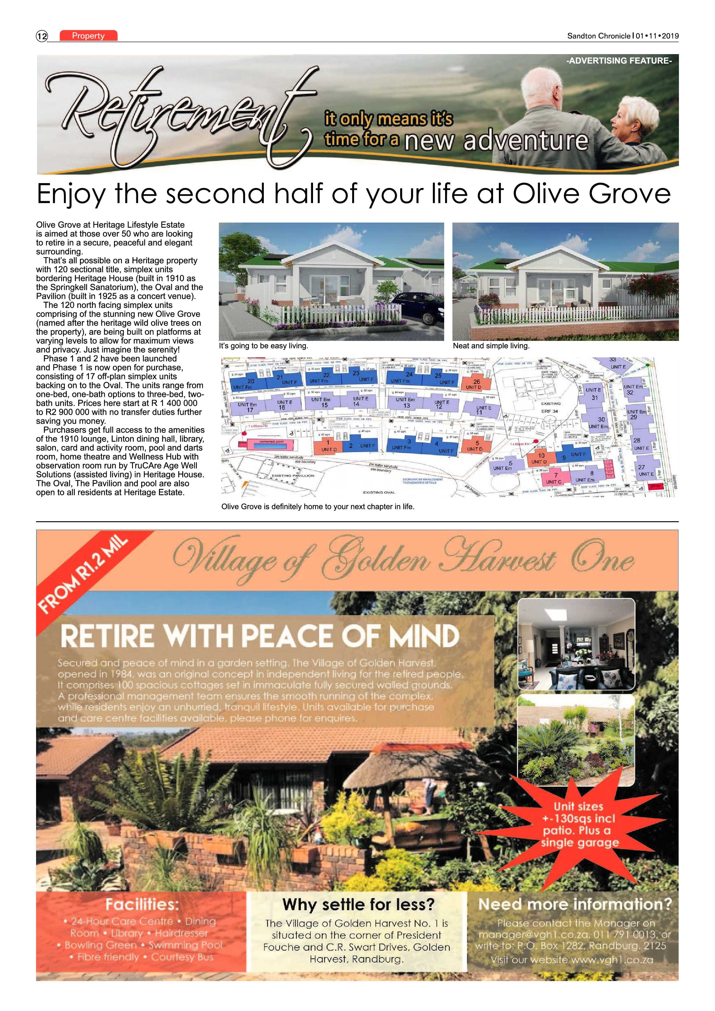 Sandton Chronicle 30 October, 2019 page 12
