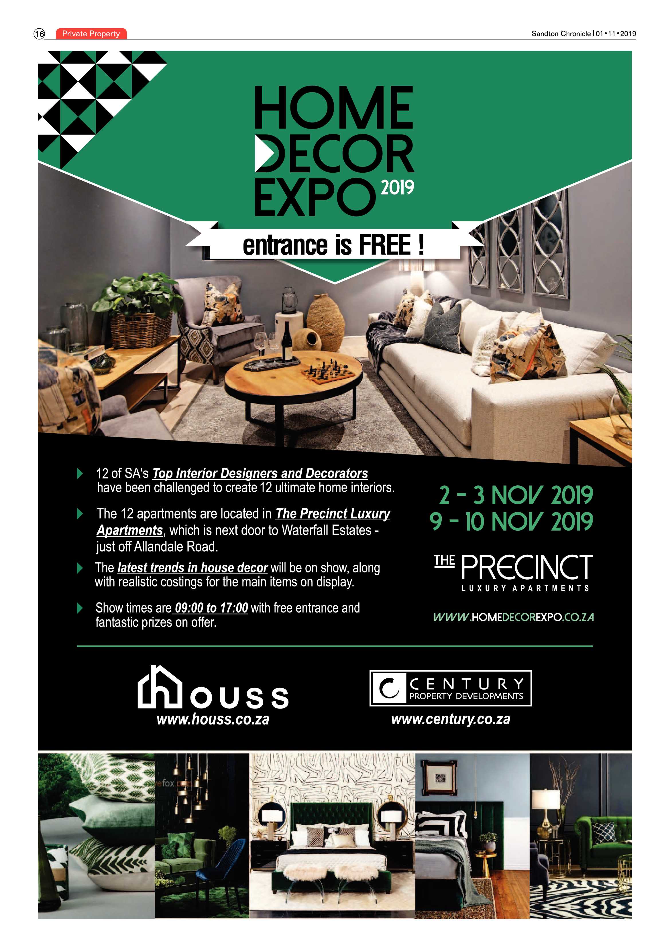Sandton Chronicle 30 October, 2019 page 16