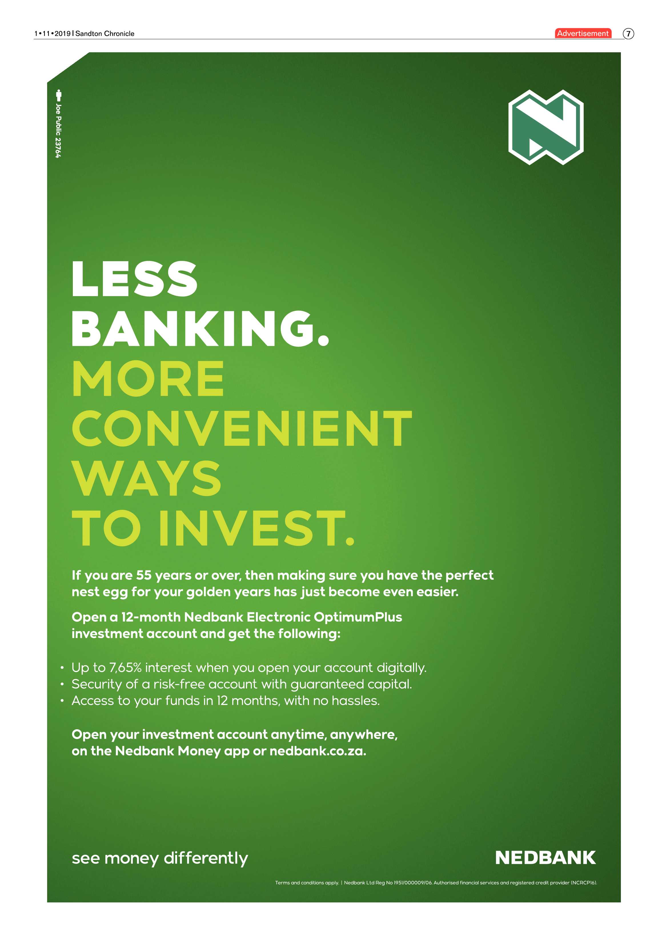 Sandton Chronicle 30 October, 2019 page 7