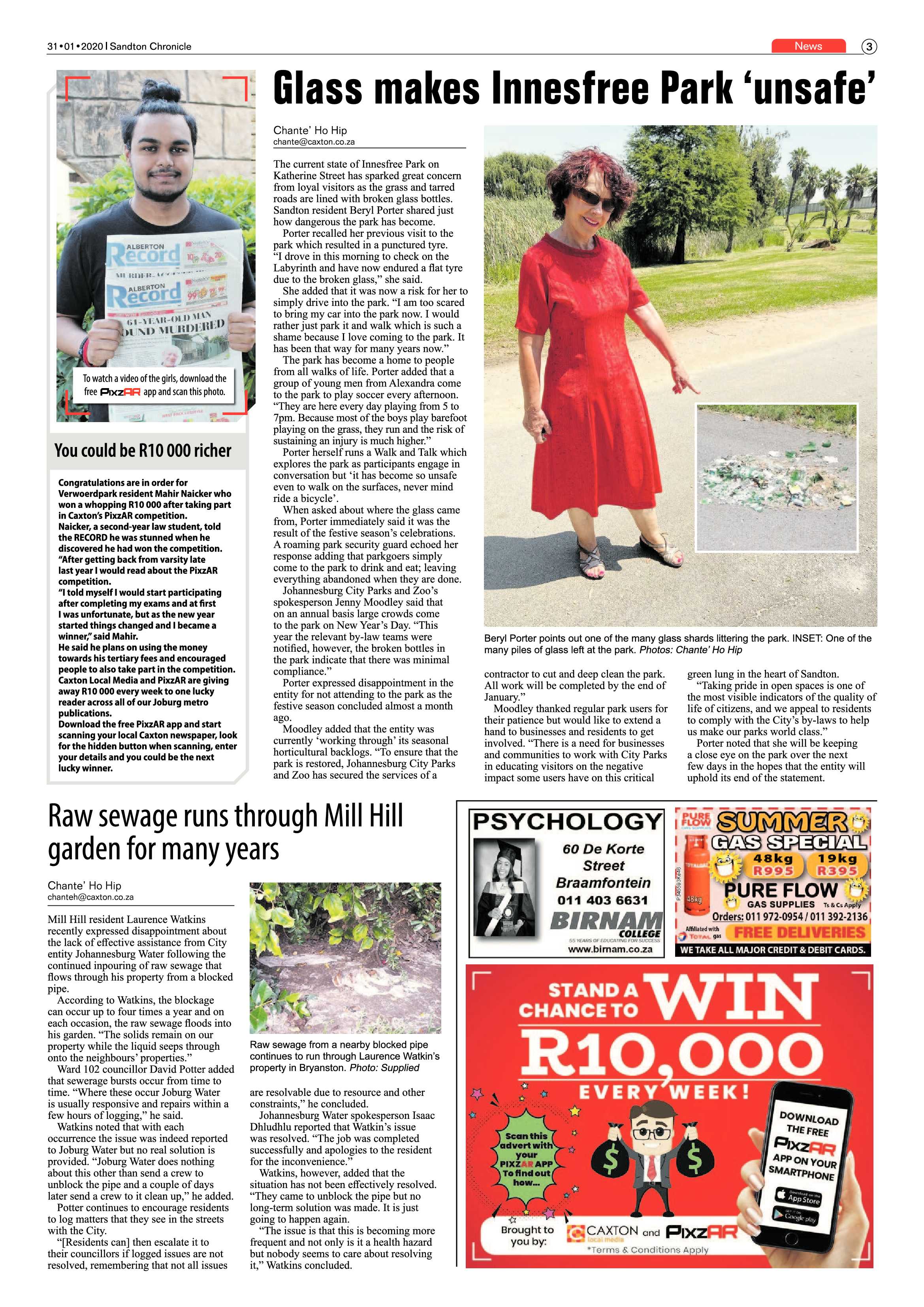 Sandton Chronicle 31 January 2020 page 3