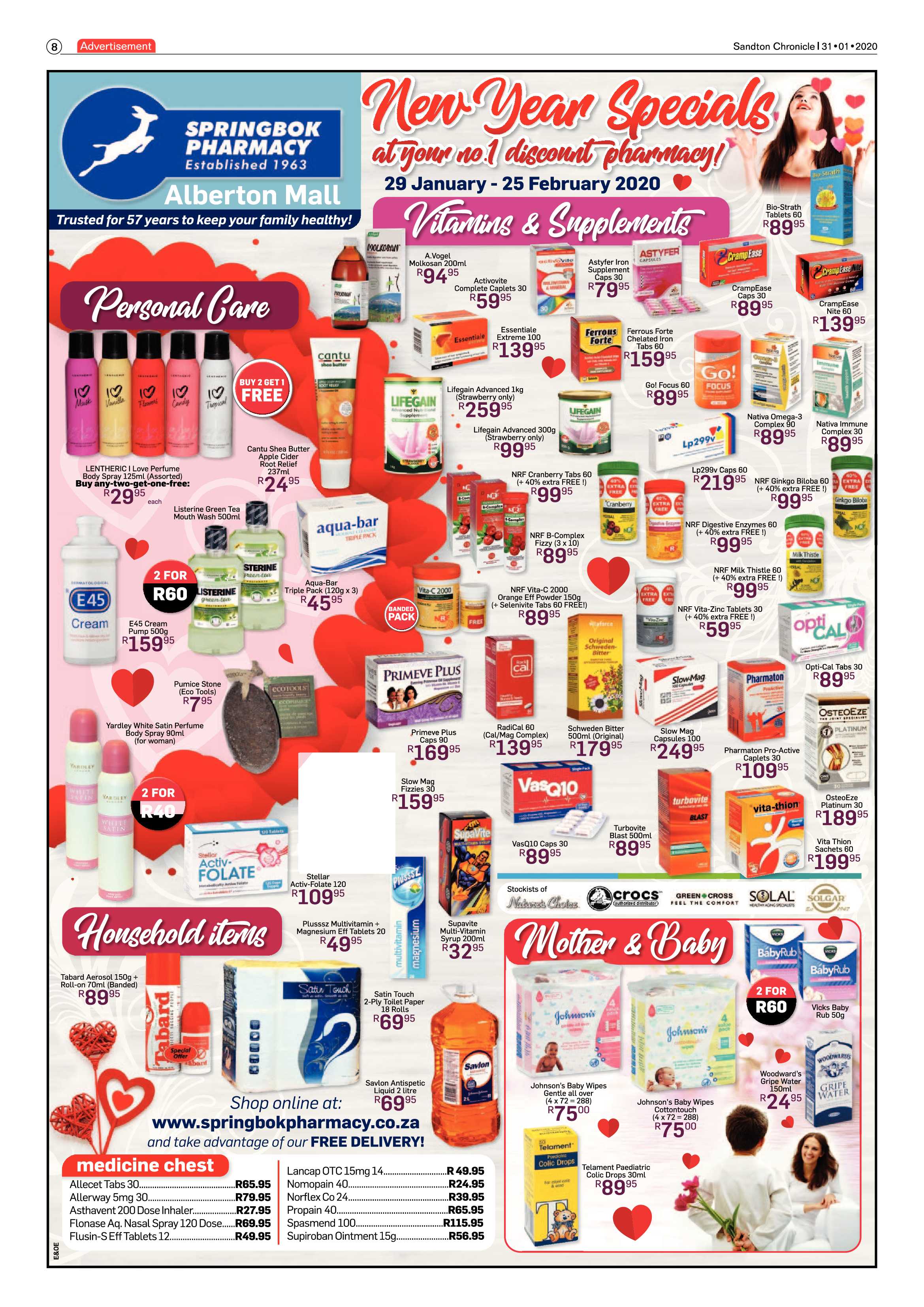 Sandton Chronicle 31 January 2020 page 8