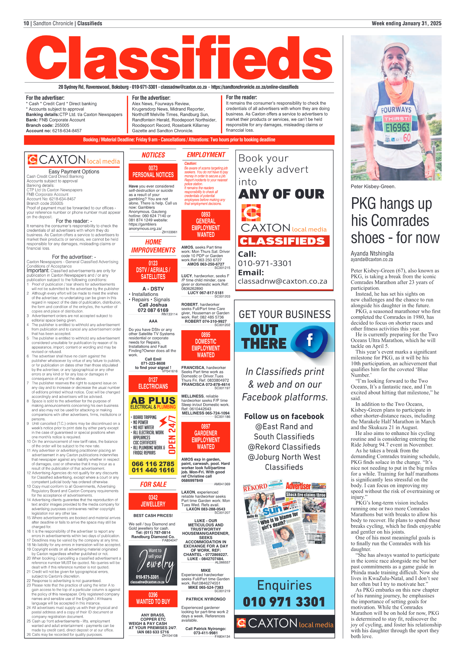 Sandton Chronicle 31 January 2025 page 10