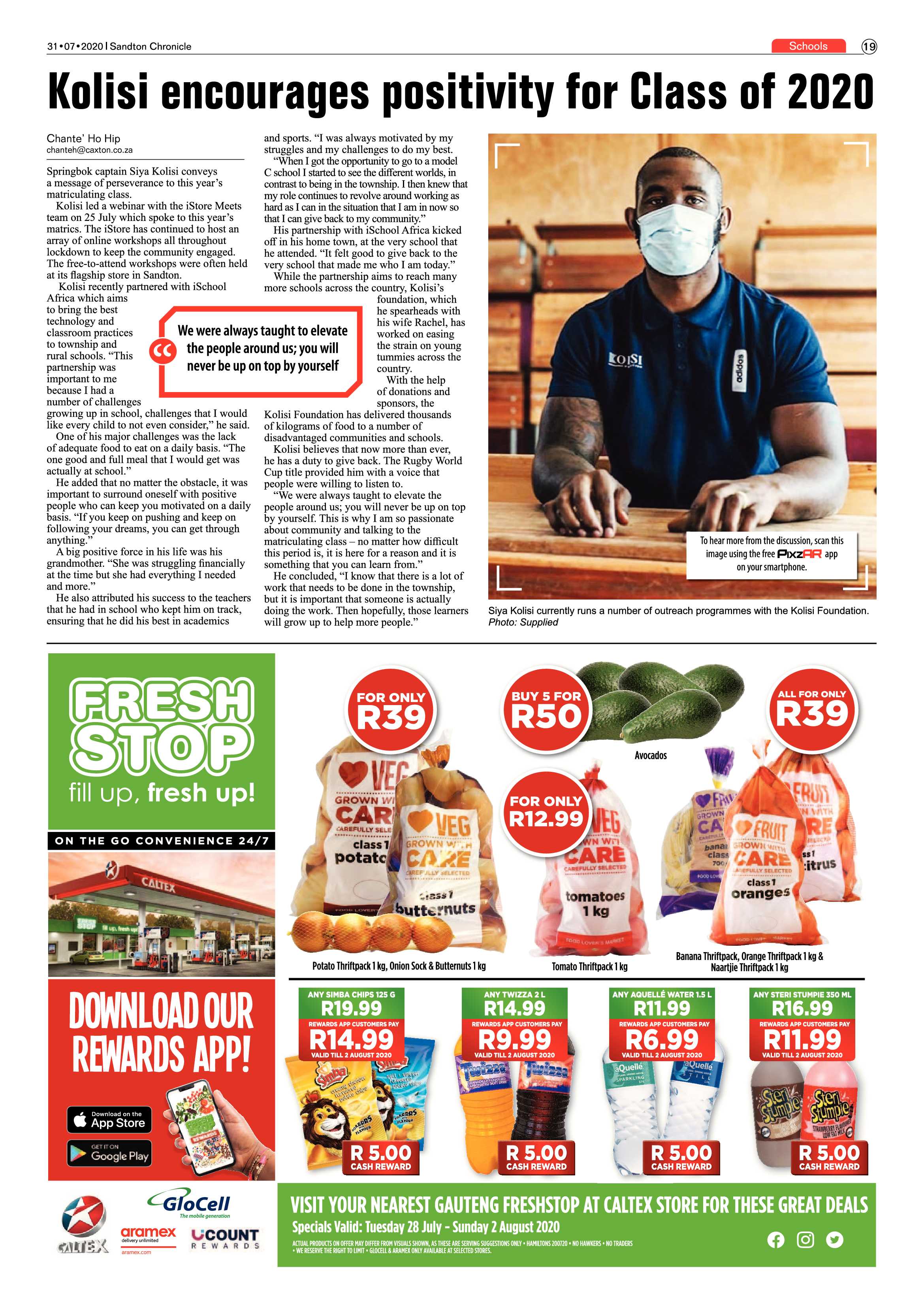 Sandton Chronicle 31 July 2020 page 19
