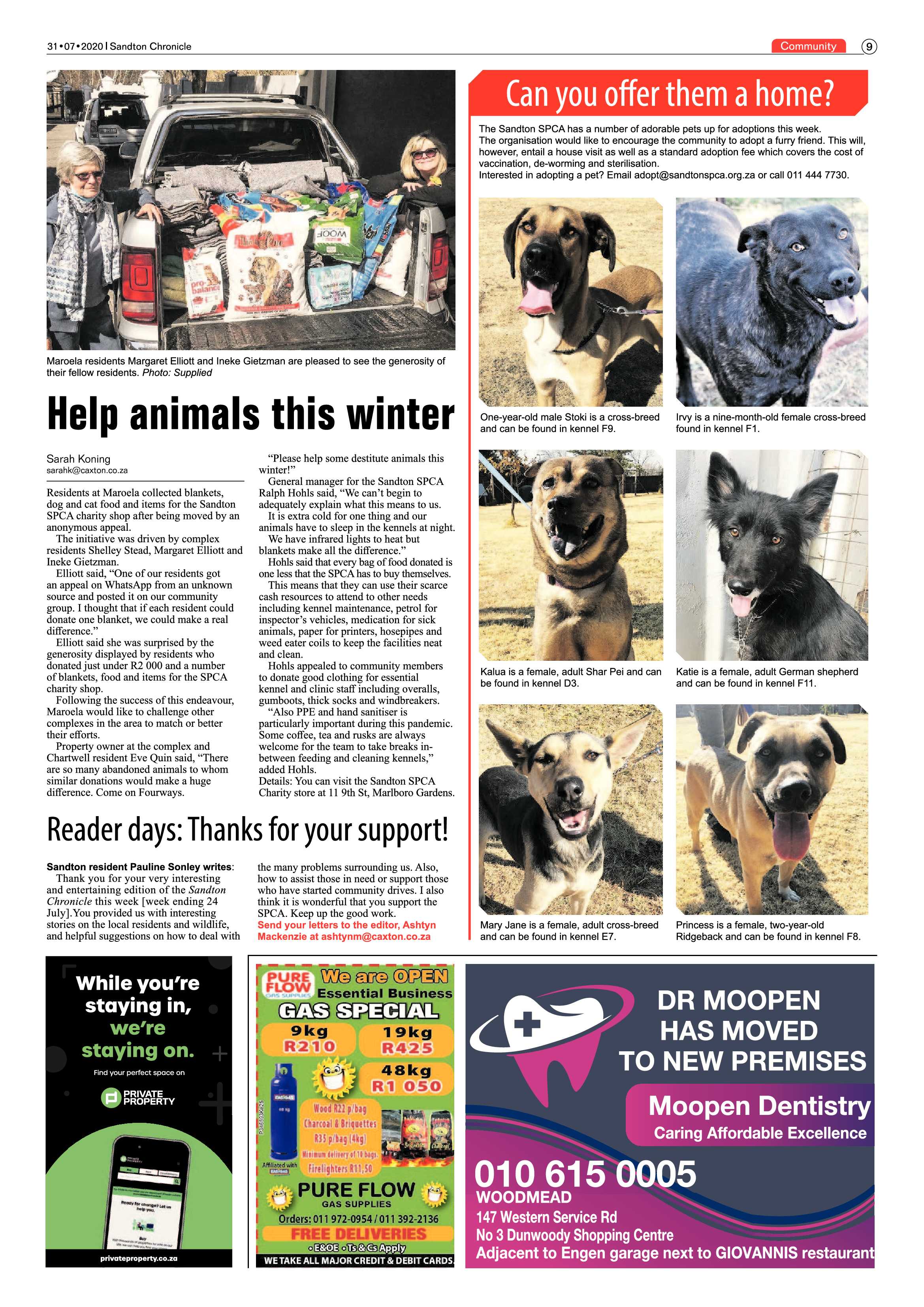 Sandton Chronicle 31 July 2020 page 9