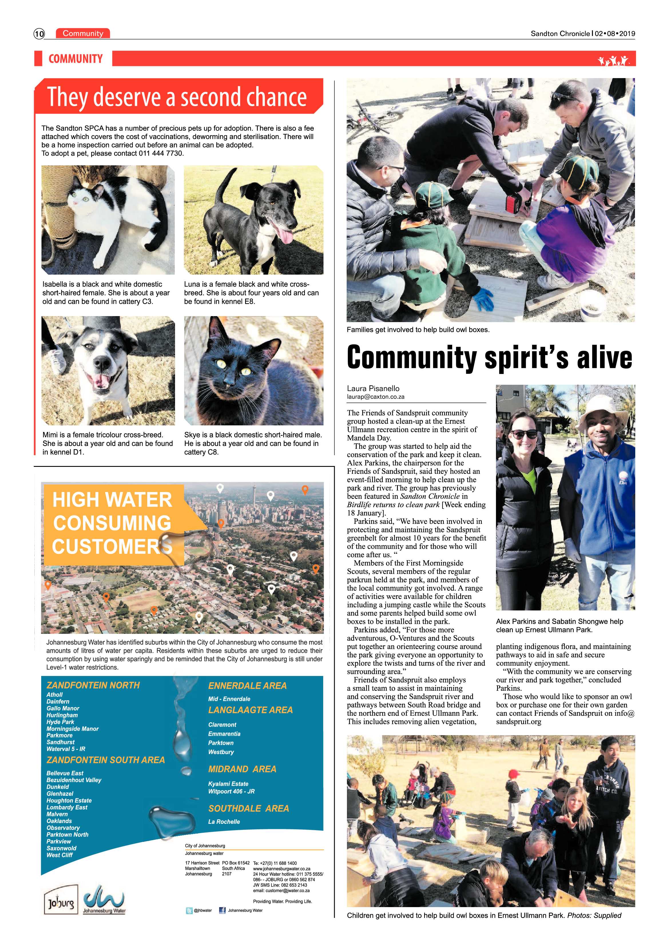 Sandton Chronicle 31 July, 2019 page 10