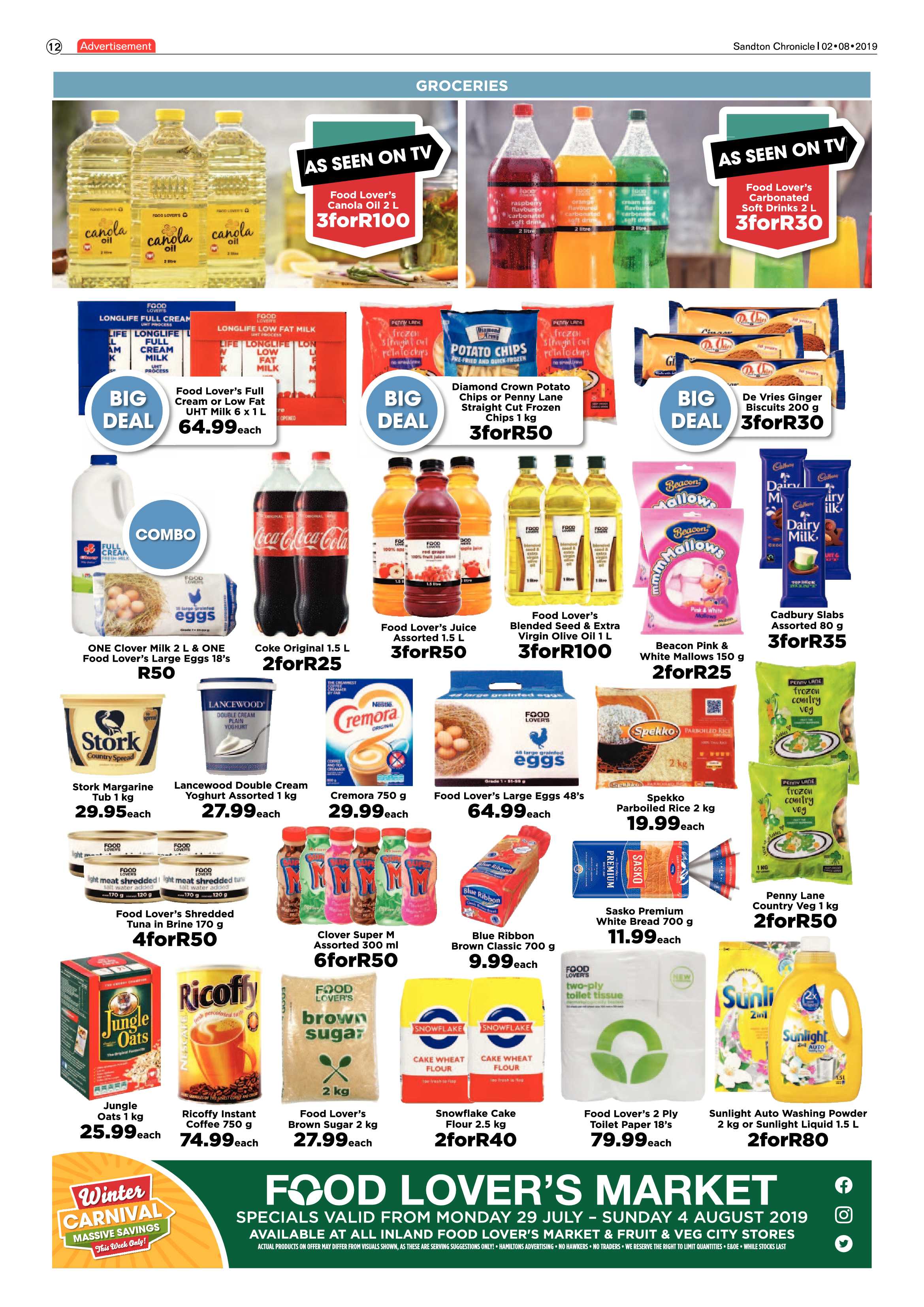 Sandton Chronicle 31 July, 2019 page 12