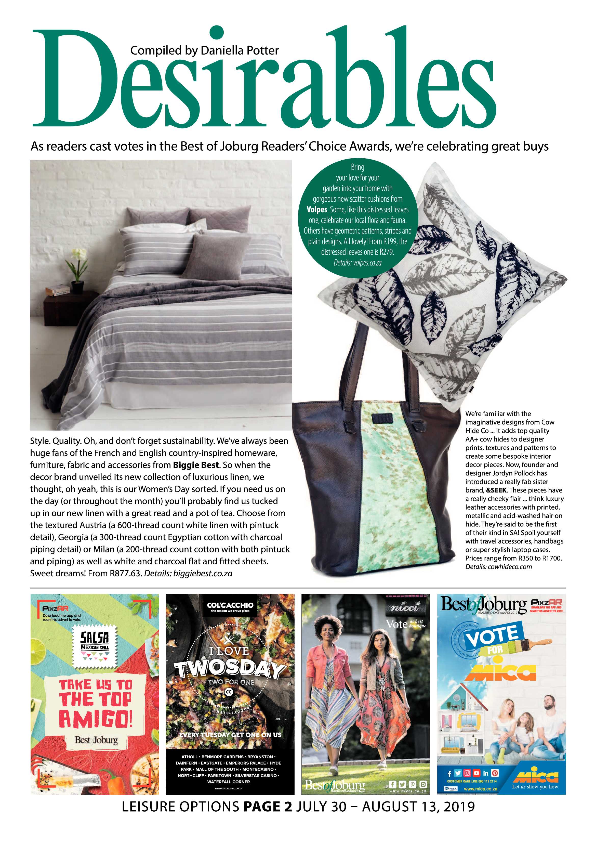 Sandton Chronicle 31 July, 2019 page 14