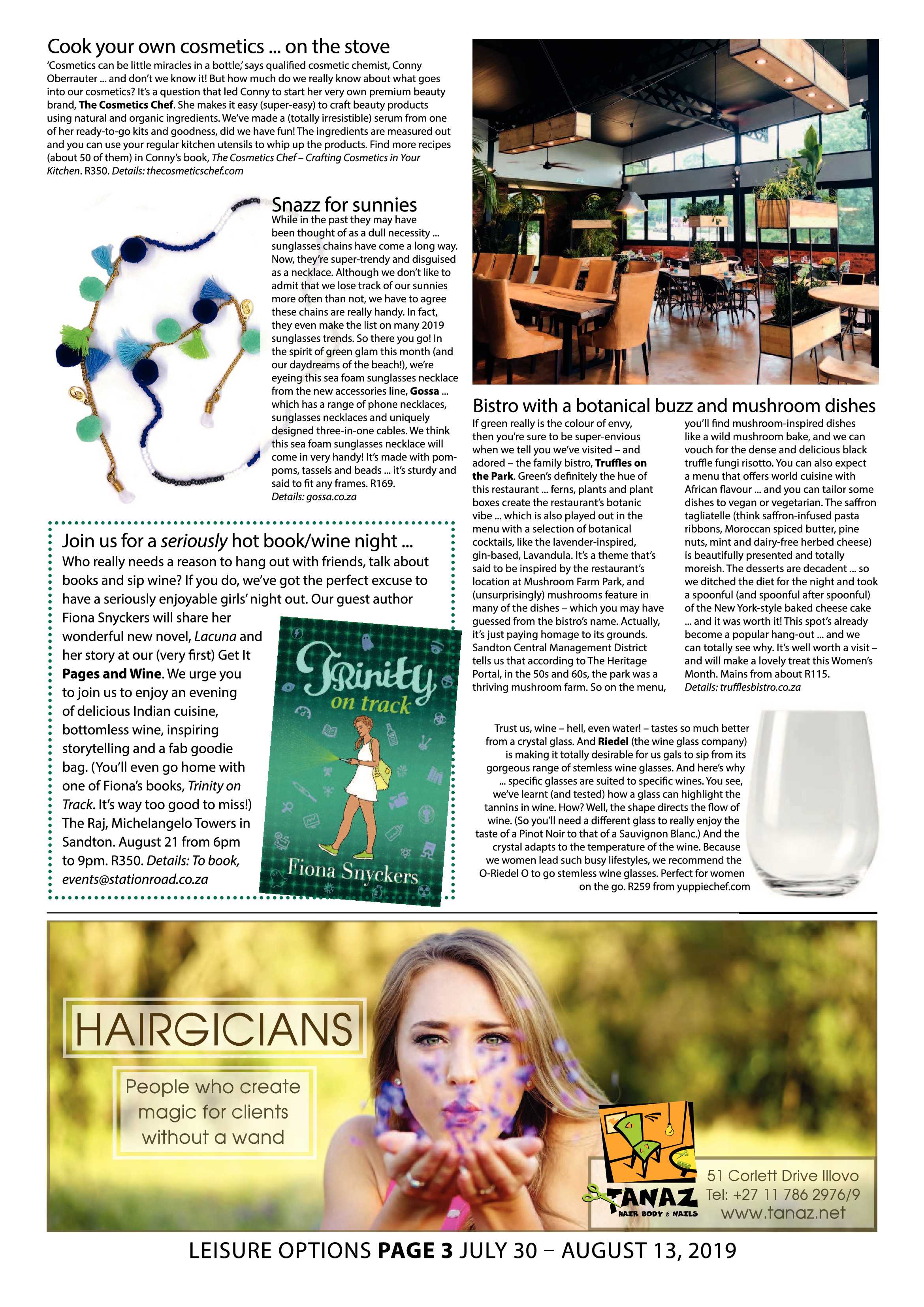 Sandton Chronicle 31 July, 2019 page 15