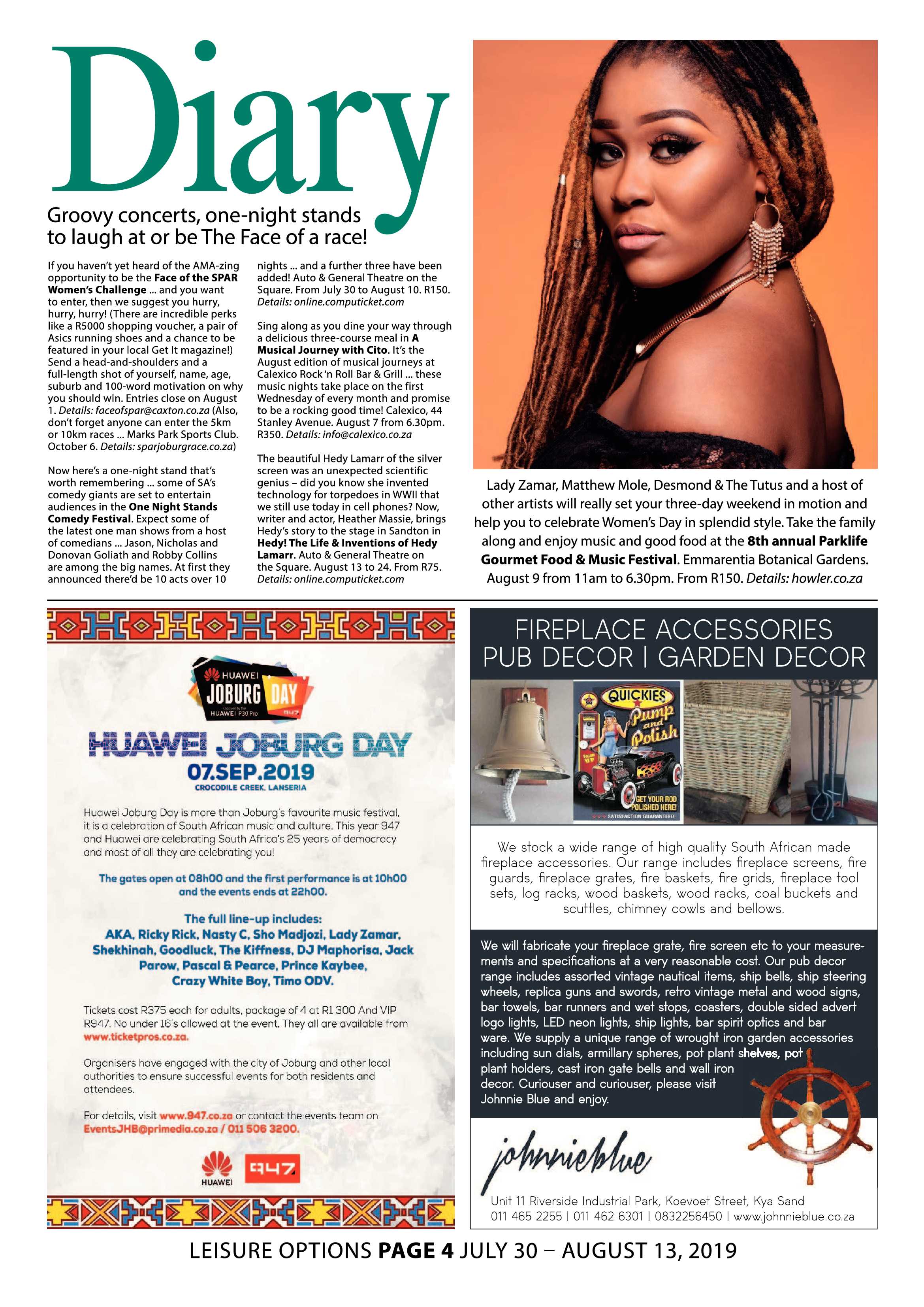 Sandton Chronicle 31 July, 2019 page 16