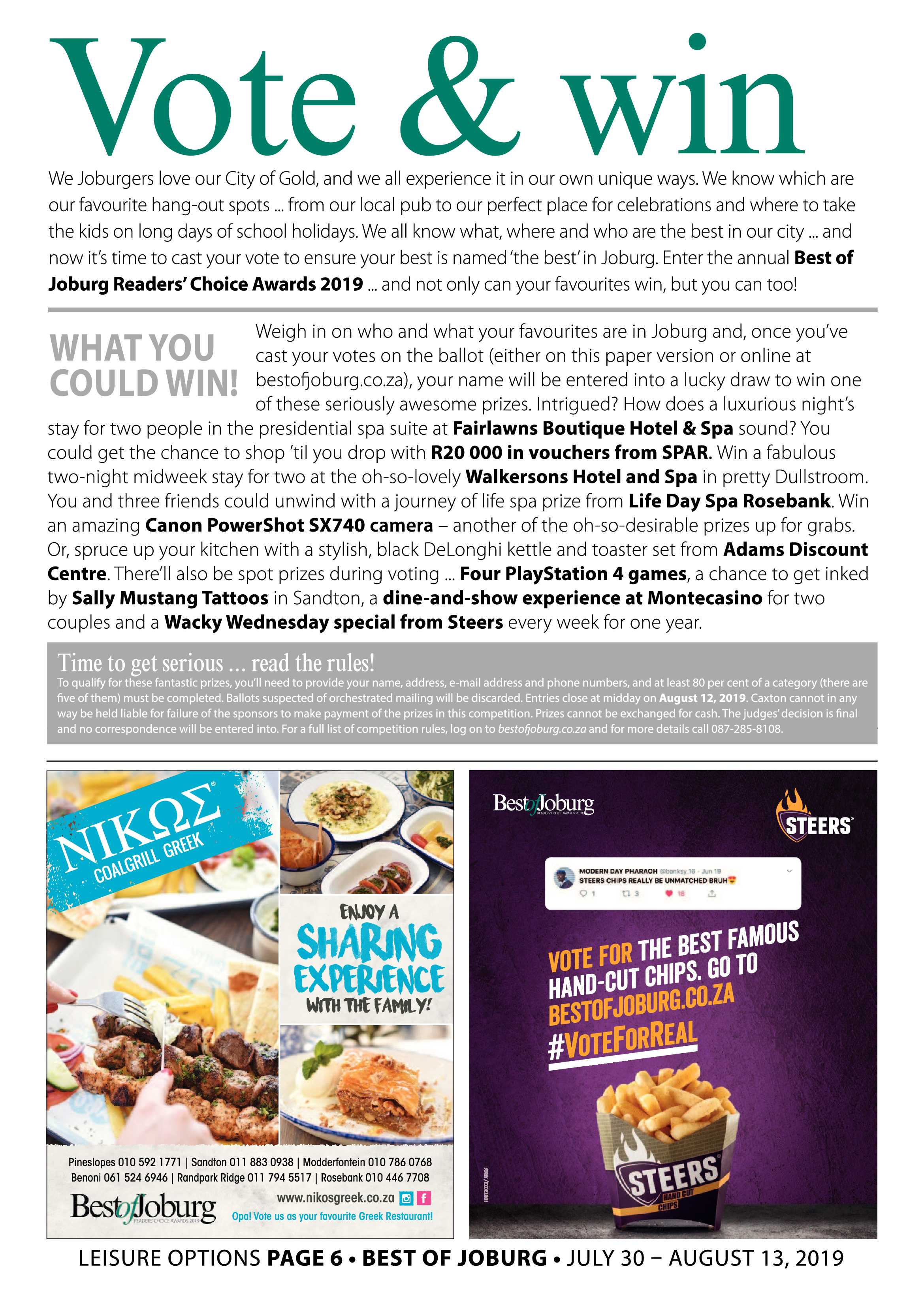 Sandton Chronicle 31 July, 2019 page 18