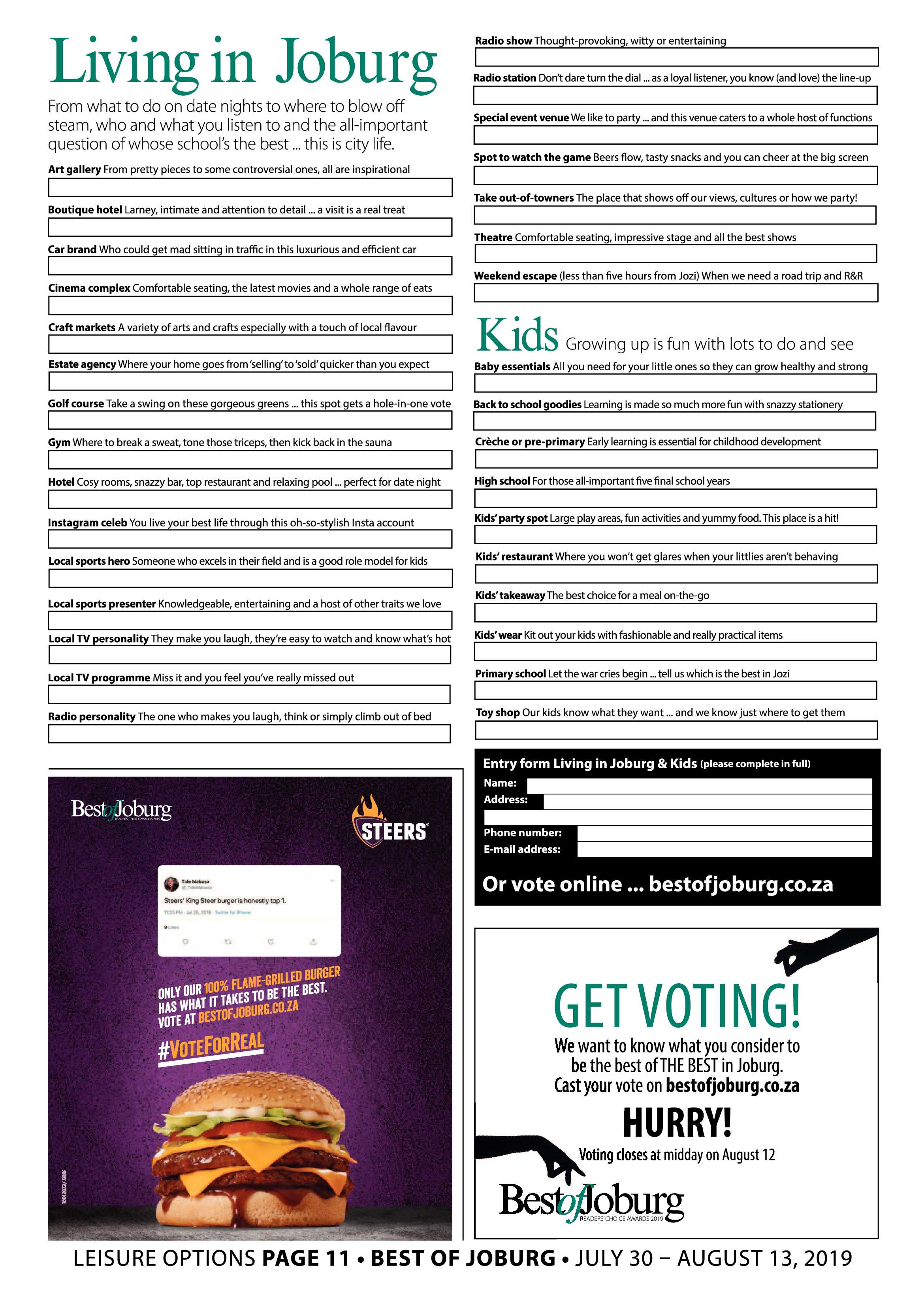 Sandton Chronicle 31 July, 2019 page 23