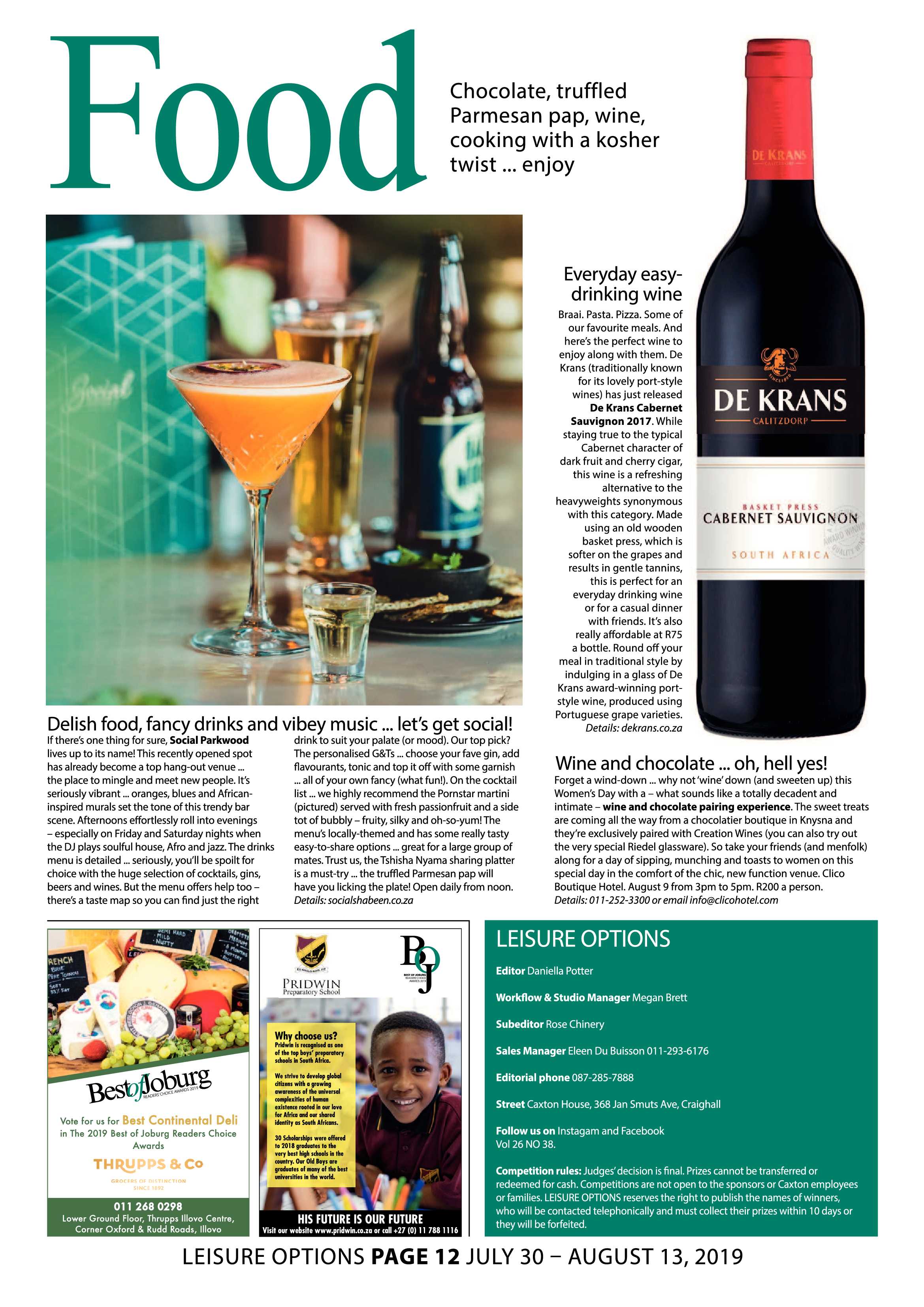 Sandton Chronicle 31 July, 2019 page 24