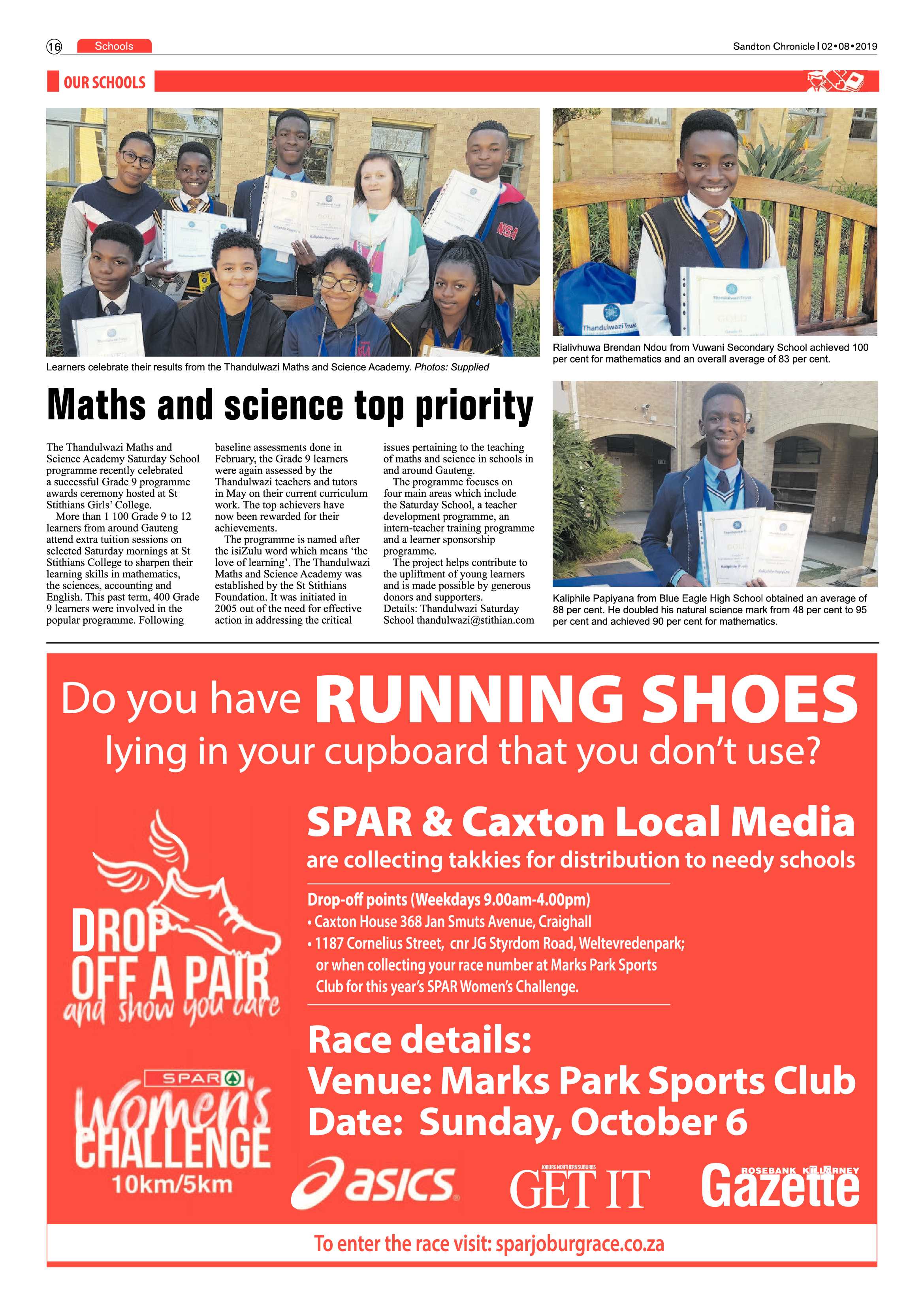 Sandton Chronicle 31 July, 2019 page 32