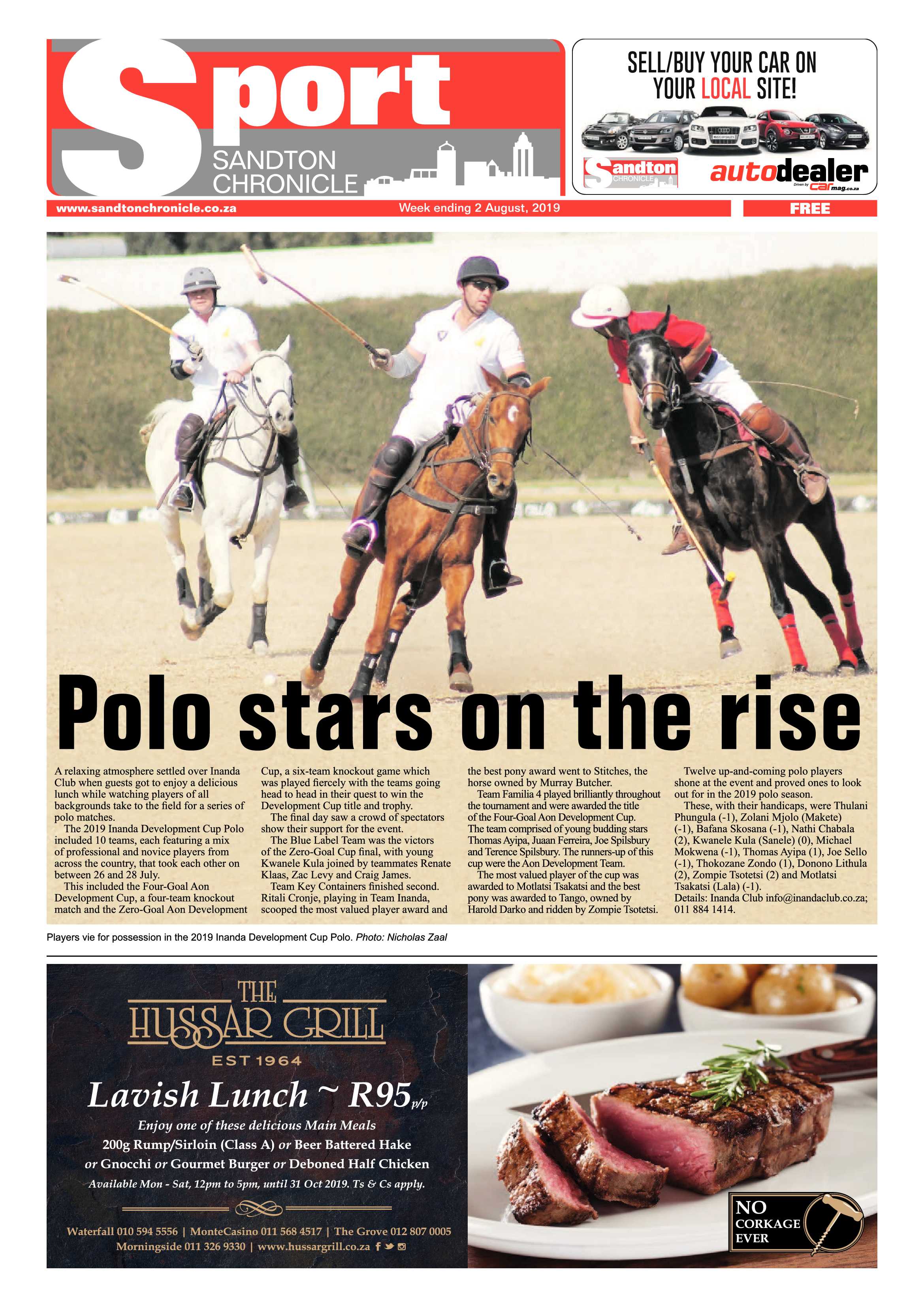 Sandton Chronicle 31 July, 2019 page 40