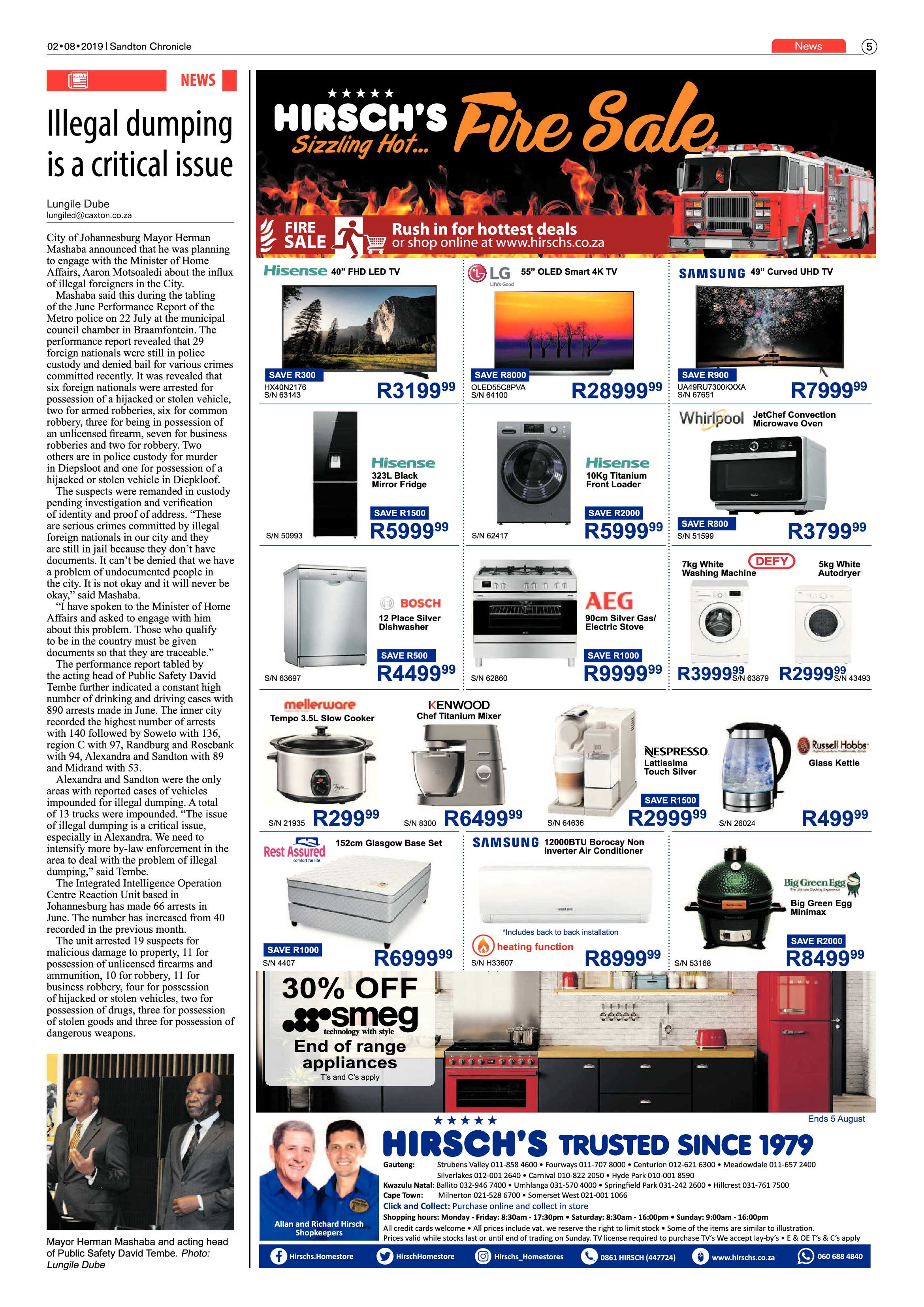 Sandton Chronicle 31 July, 2019 page 5