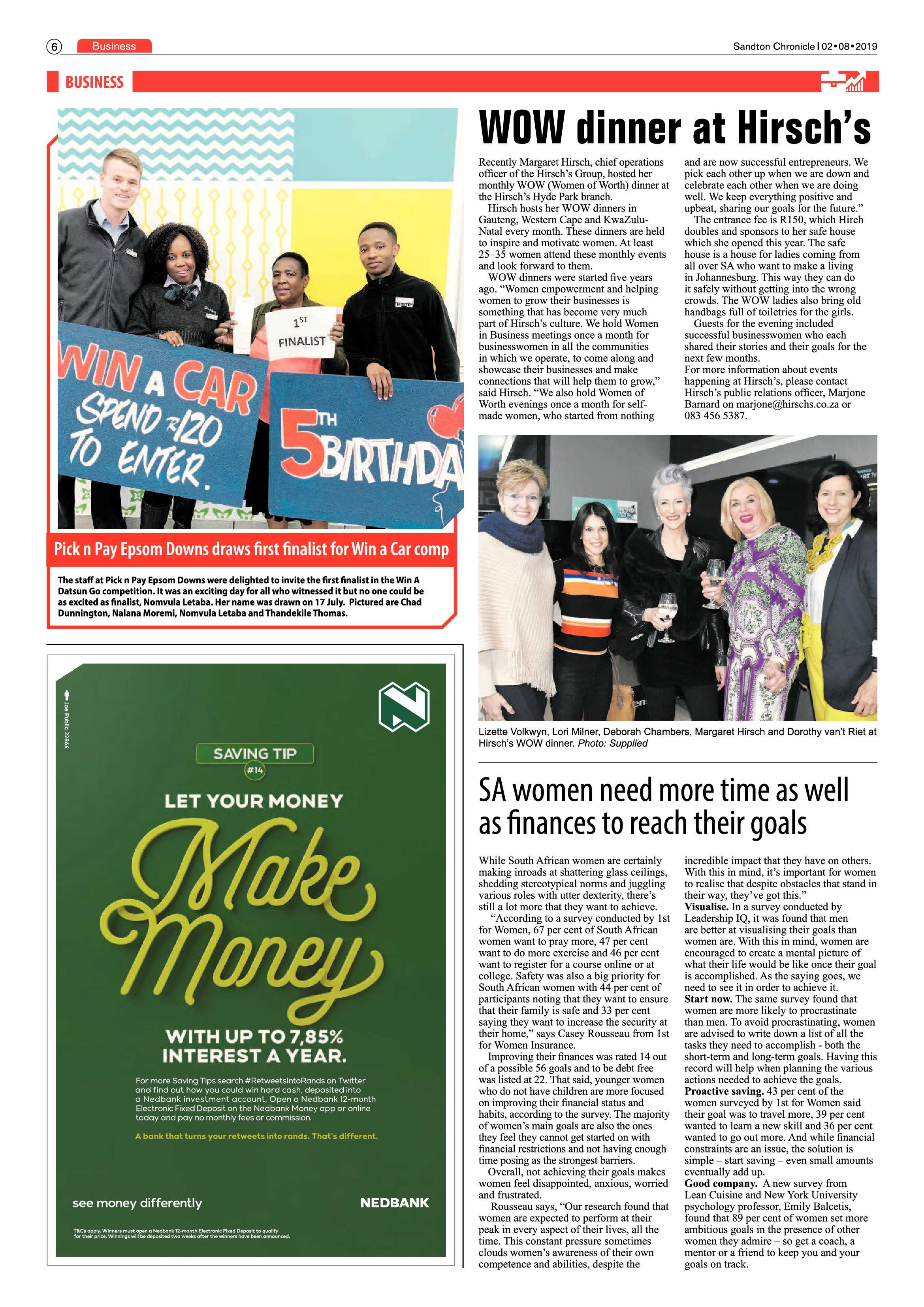 Sandton Chronicle 31 July, 2019 page 6