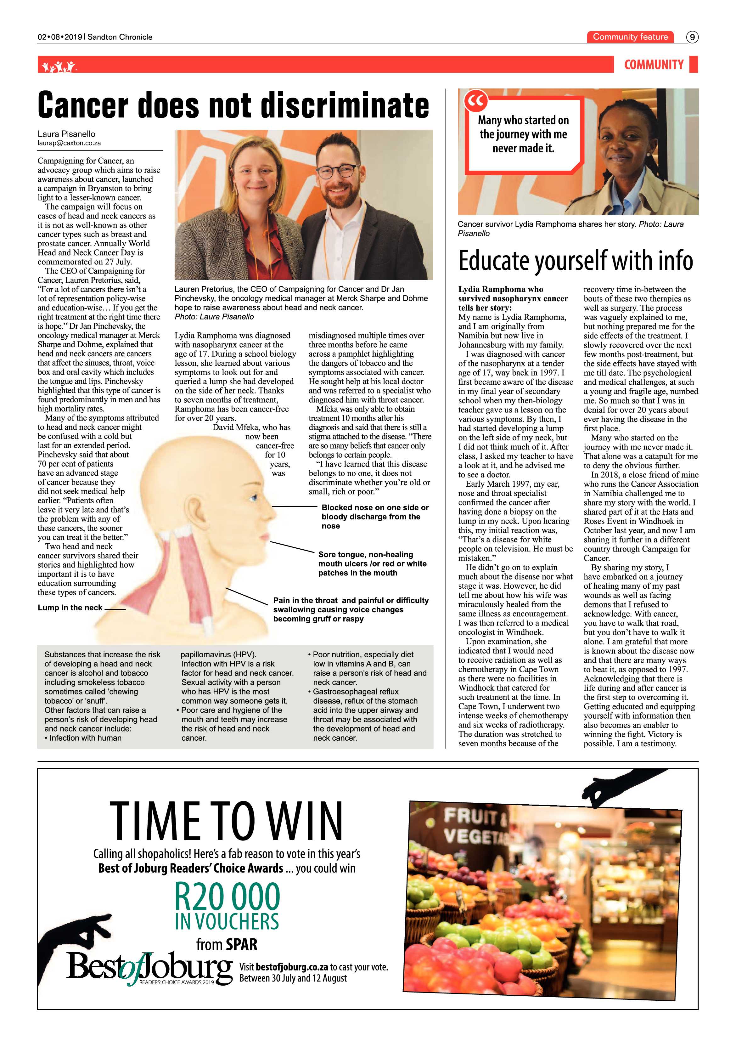Sandton Chronicle 31 July, 2019 page 9