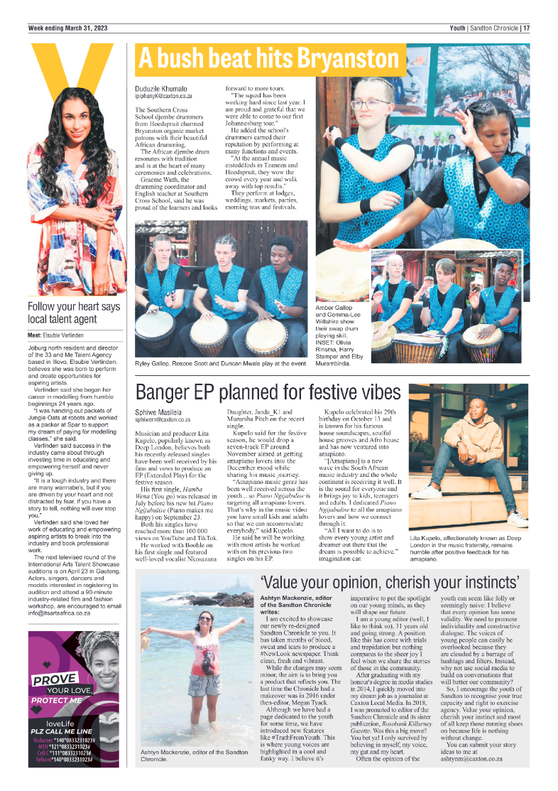 Sandton Chronicle 31 March 2023 page 17