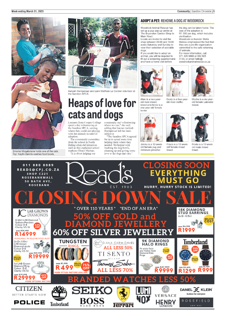 Sandton Chronicle 31 March 2023 page 5