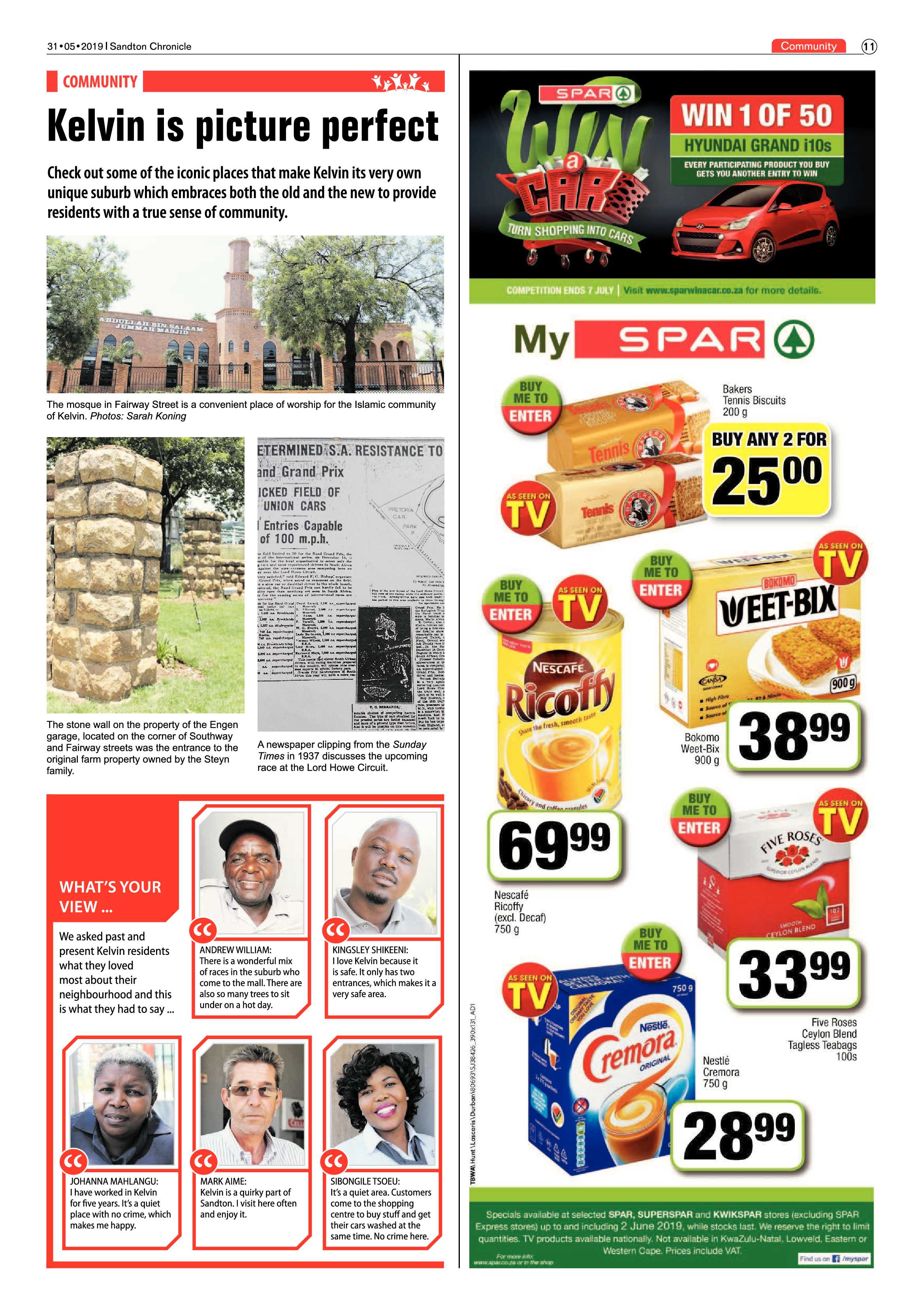 Sandton Chronicle 31 May, 2019 page 11