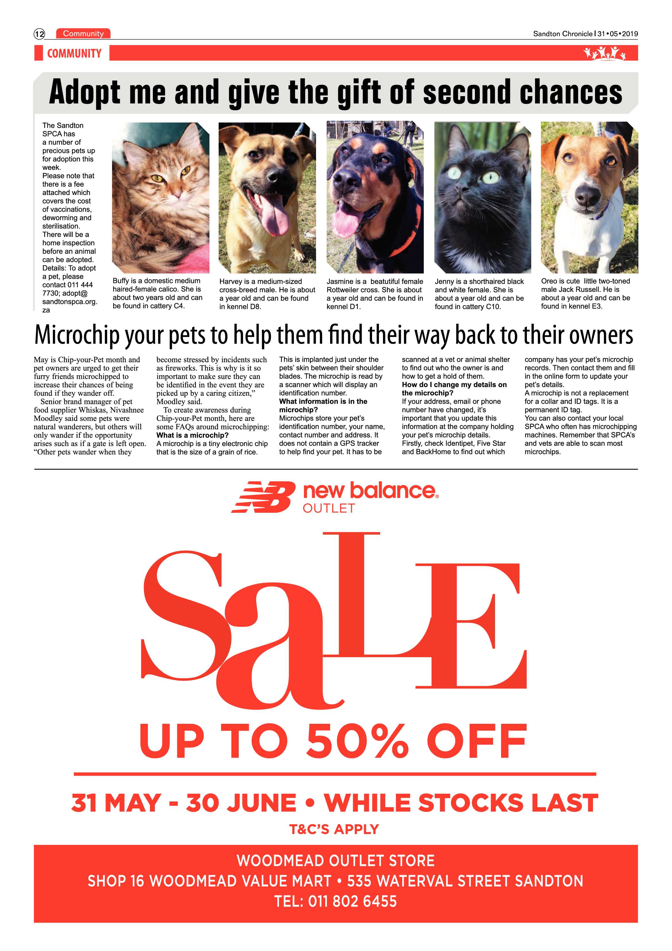 Sandton Chronicle 31 May, 2019 page 12