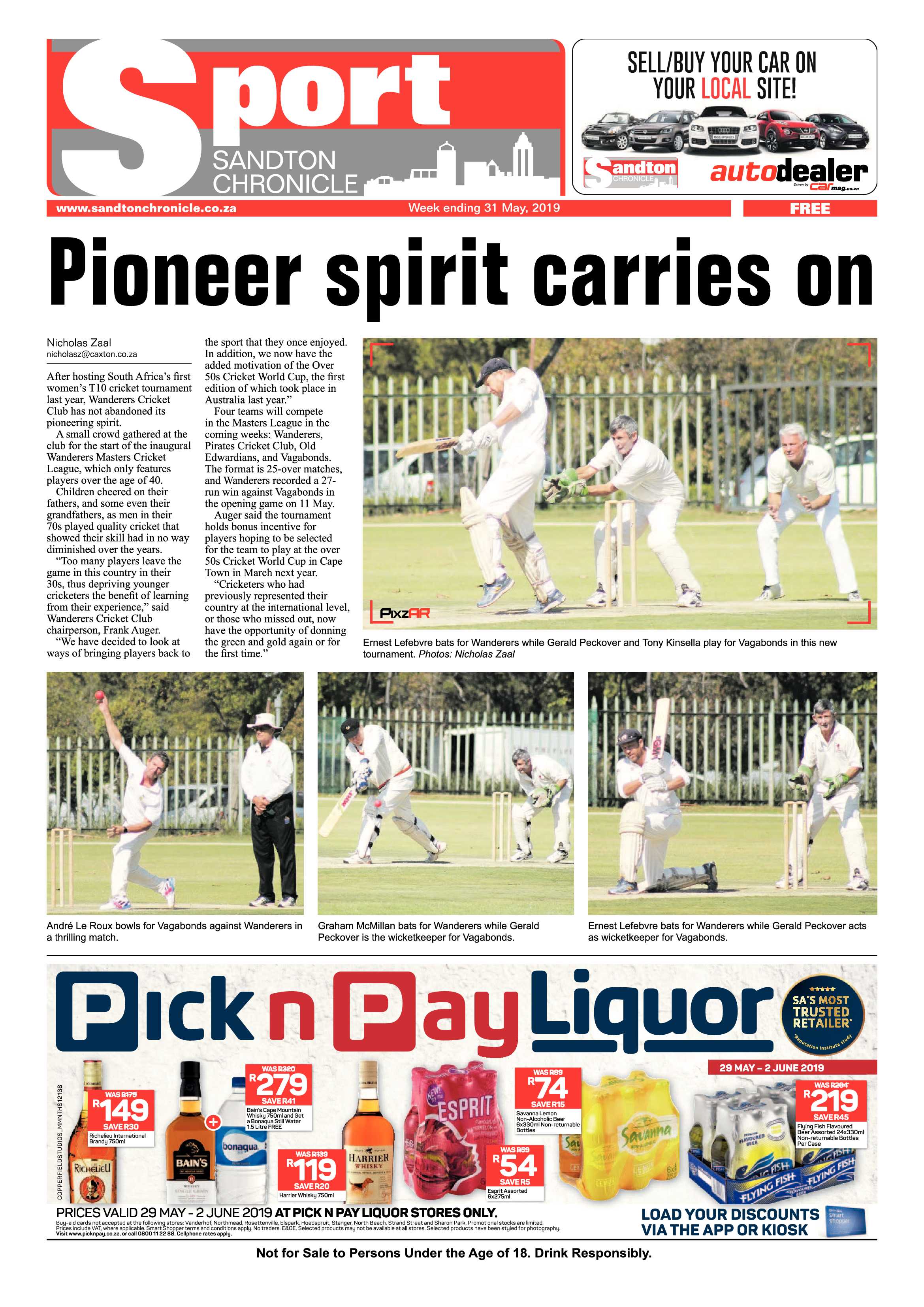 Sandton Chronicle 31 May, 2019 page 28