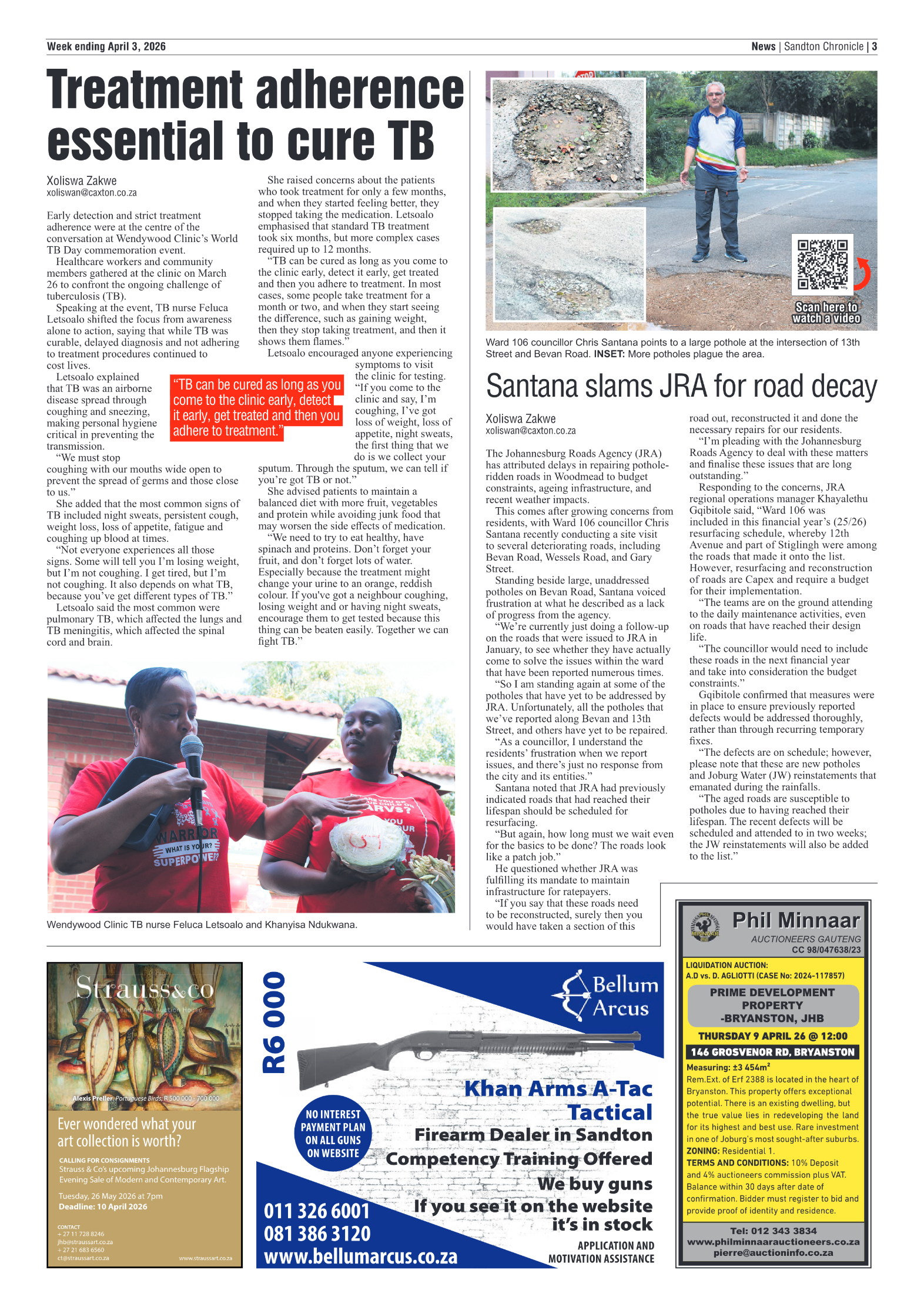 Sandton Chronicle 3 April 2026 page 3