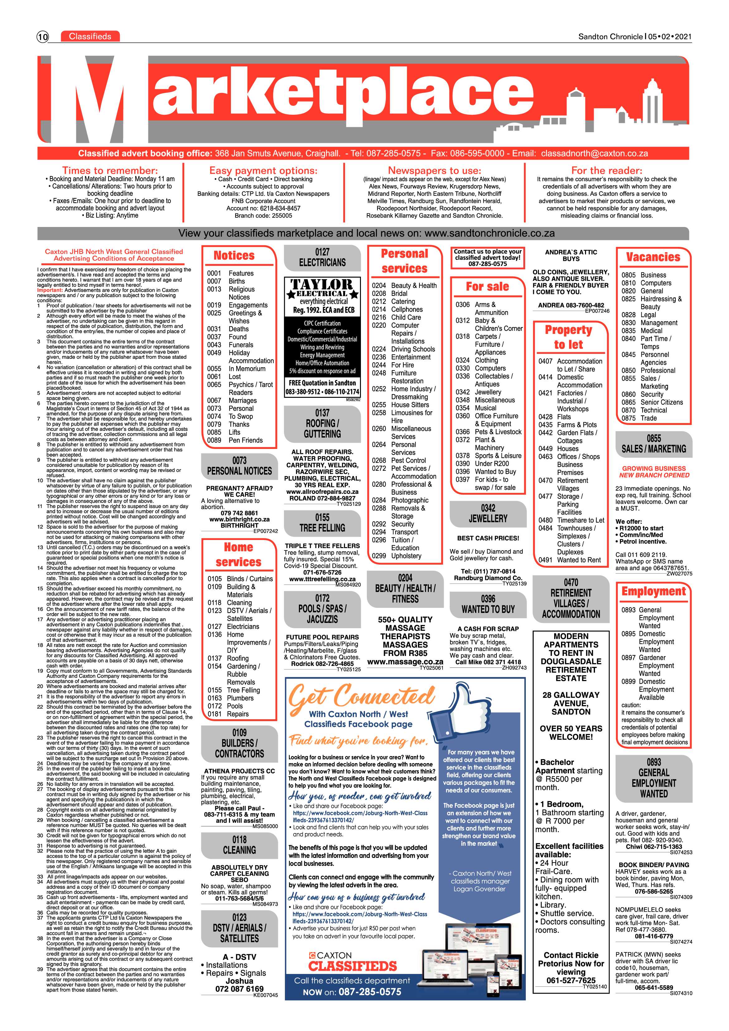 Sandton Chronicle 3 February 2021 page 10